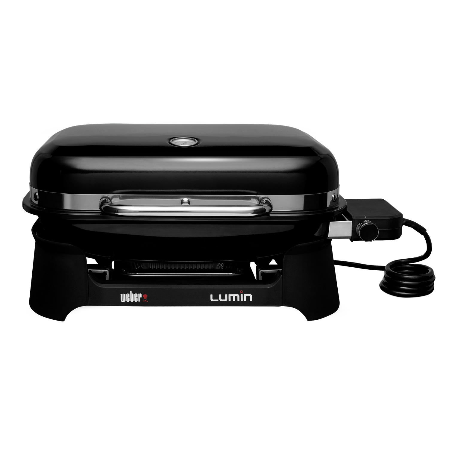 Weber Lumin Elektro-Tischgrill Schwarz