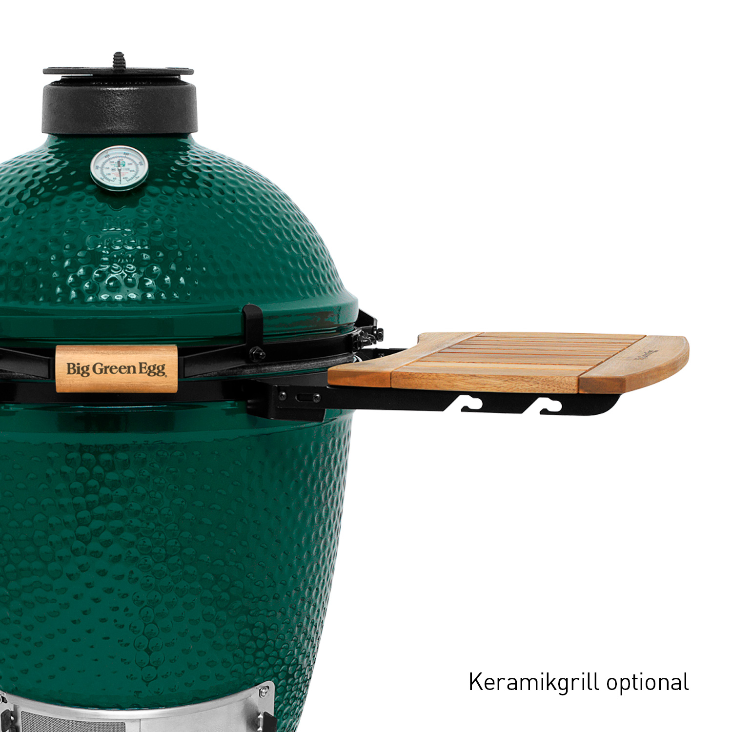 Big Green Egg Seitentische aus Akazienholz für Medium