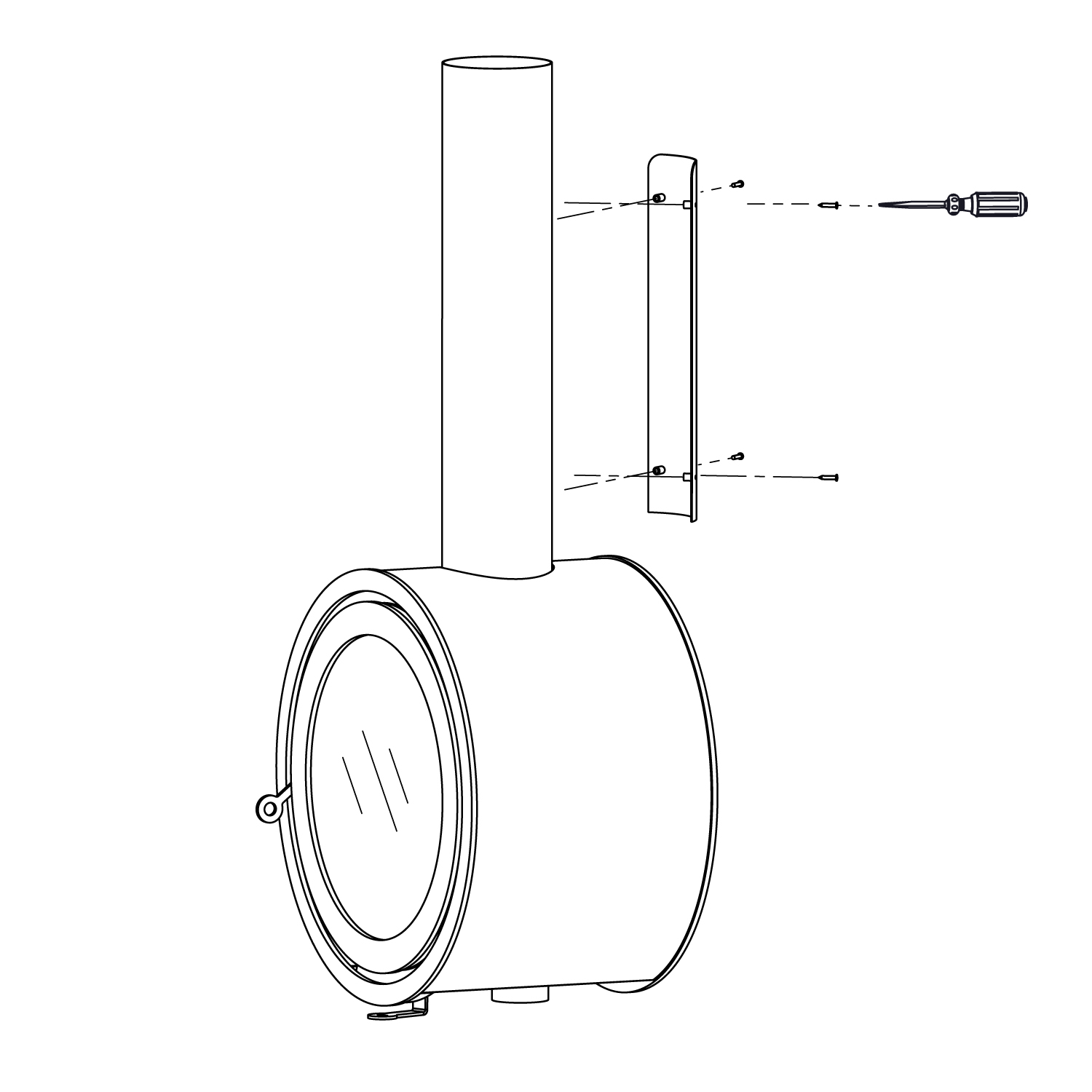 Spartherm Wandmontagesystem für Odin