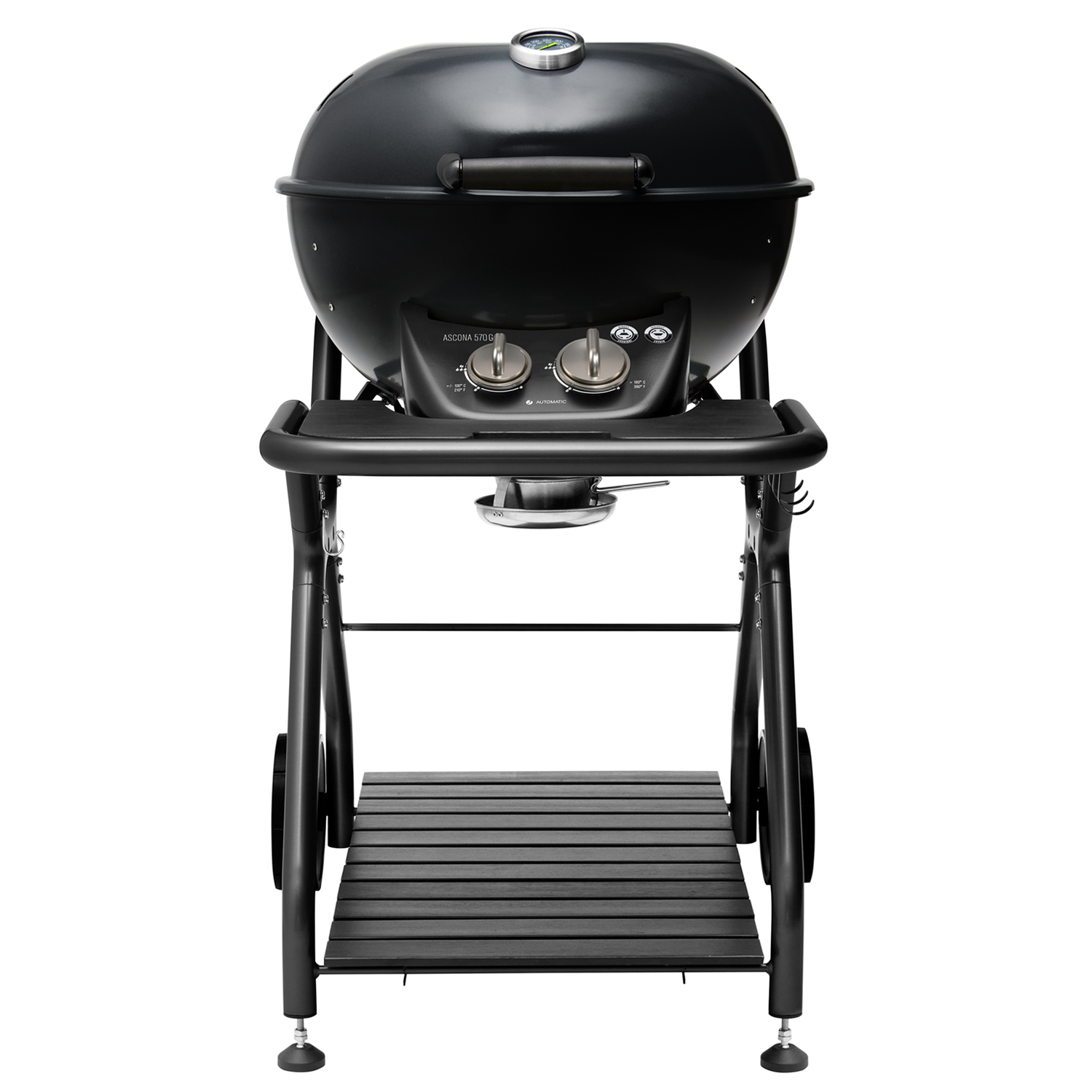 Outdoorchef Ascona 570 G Gas-Kugelgrill Limited Edition All Black + Abdeckhaube