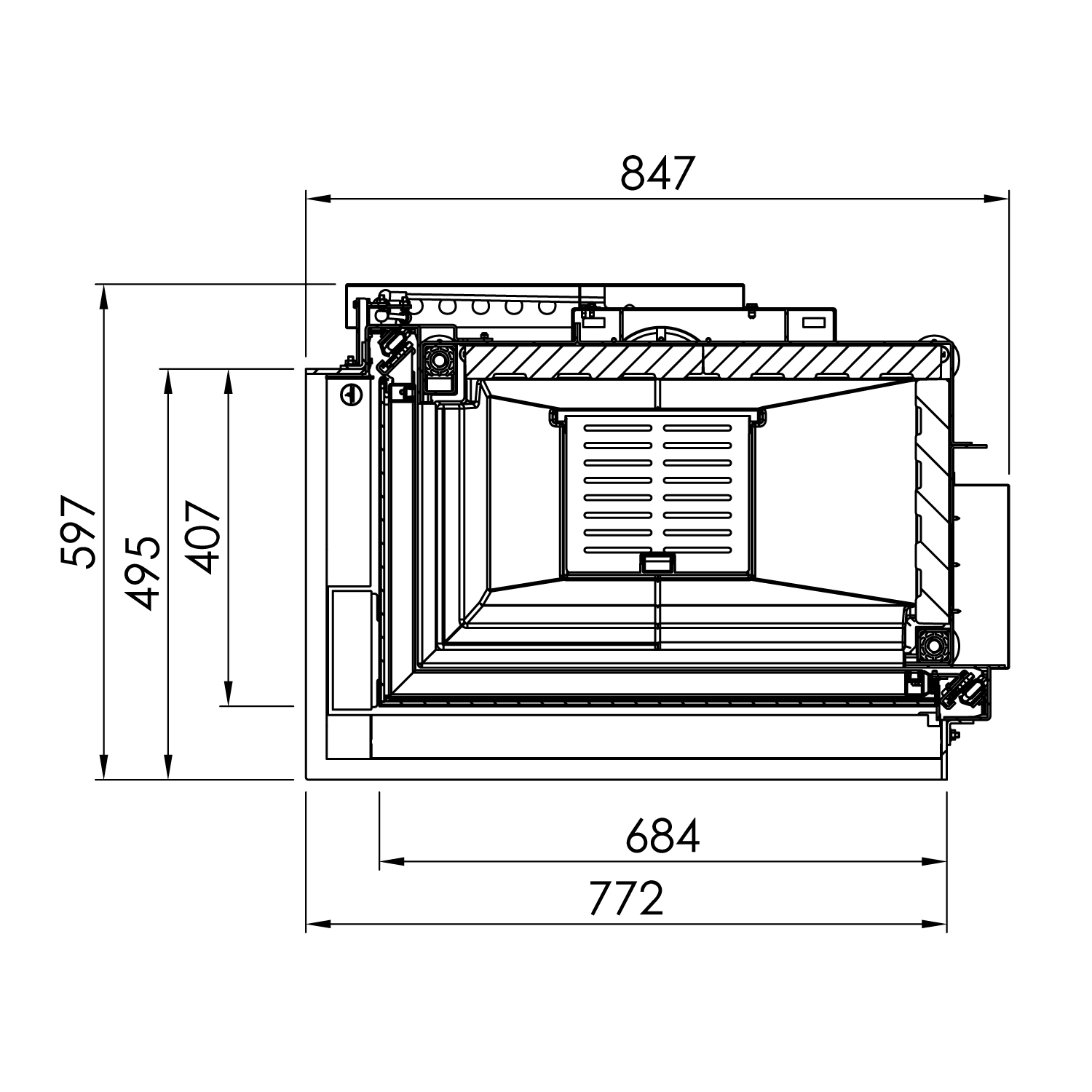 Spartherm Premium V-2L-68h Kamineinsatz RRA Ø 250 mm