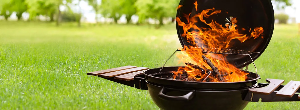 Grillspaß trotz hoher Waldbrandwarnstufe