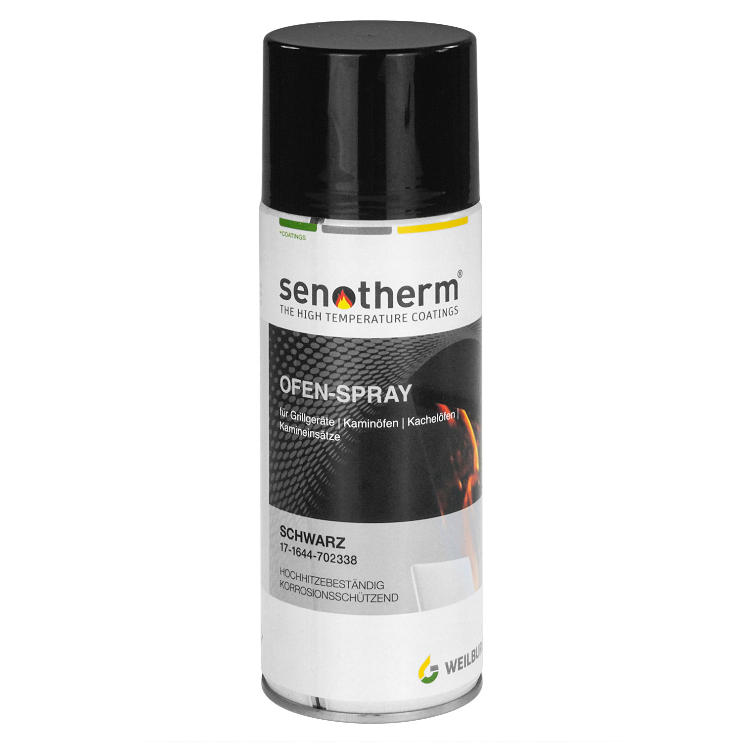 raik Ofen-Spray Spraydose 400 ml Senotherm Schwarz