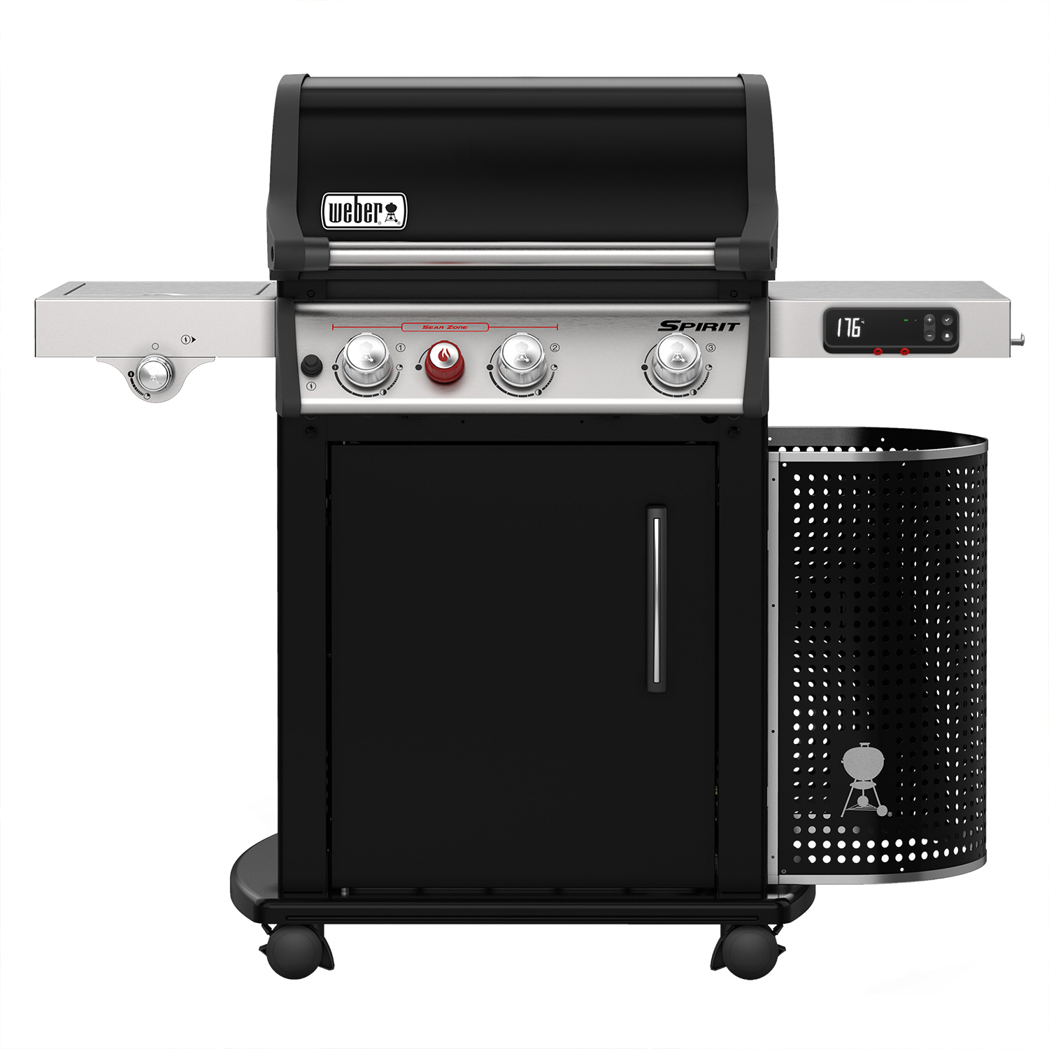 Weber Spirit EPX-335 GBS Smart Gas-Grillstation Schwarz