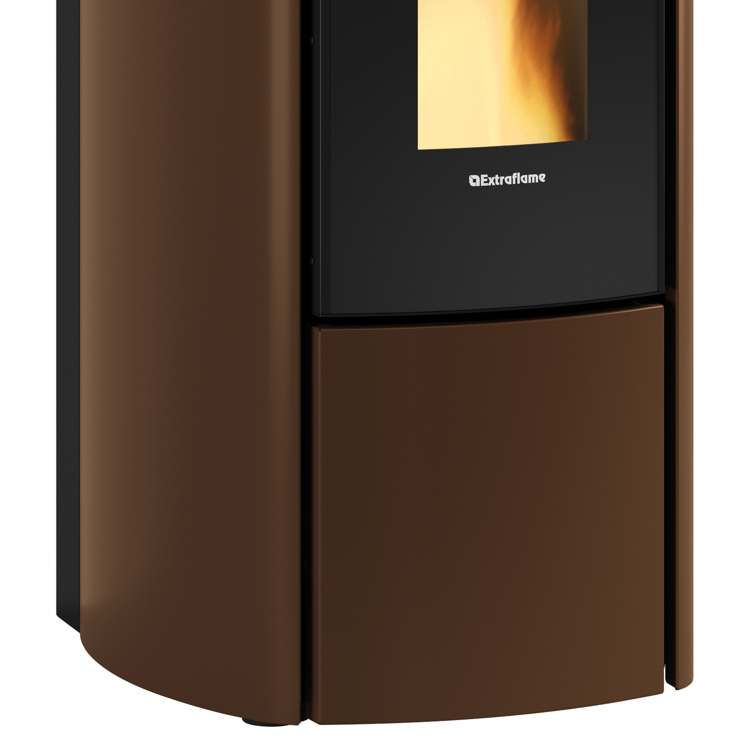 Extraflame Evolution Line Katia 9 Pelletofen Stahl Bronze