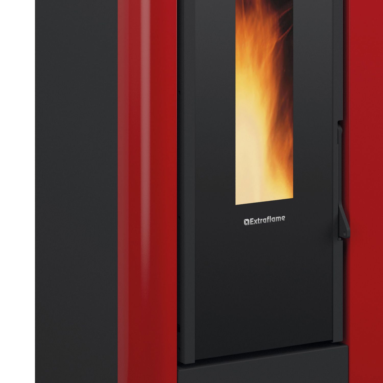 Extraflame Virna Idro wasserführender Pelletofen Bordeaux