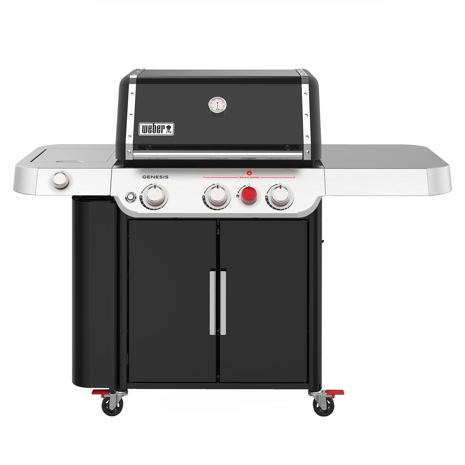 Weber Genesis E-335 Gas-Grillstation Schwarz