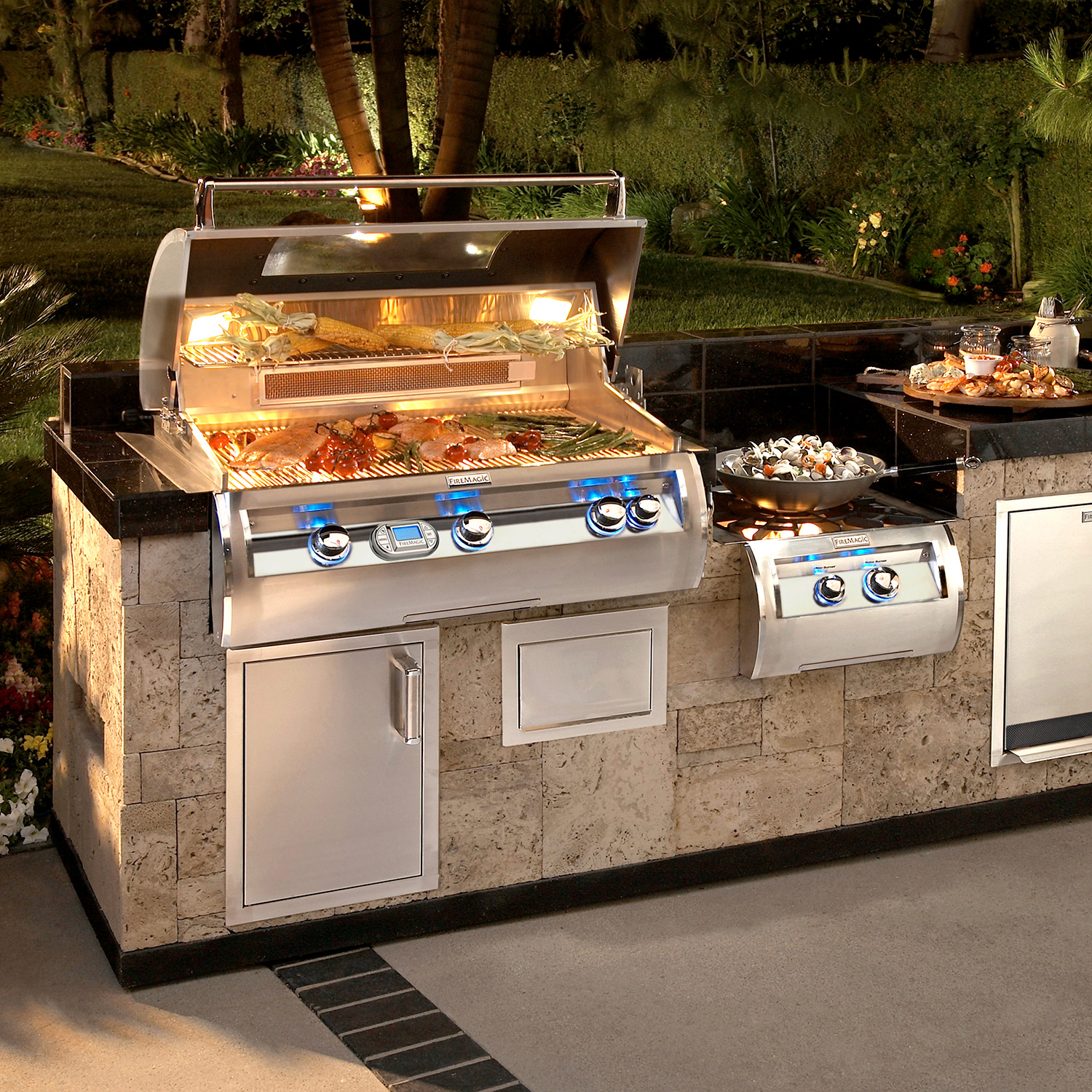 Fire Magic Echelon E790I Einbau Gasgrill