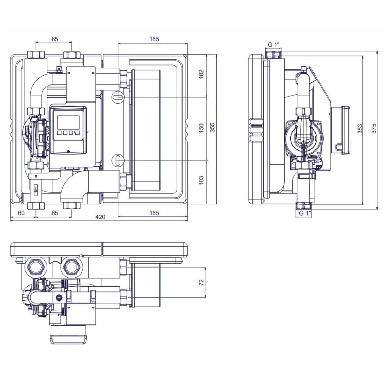 Frischwasserstation Watts FRIWAC WT26