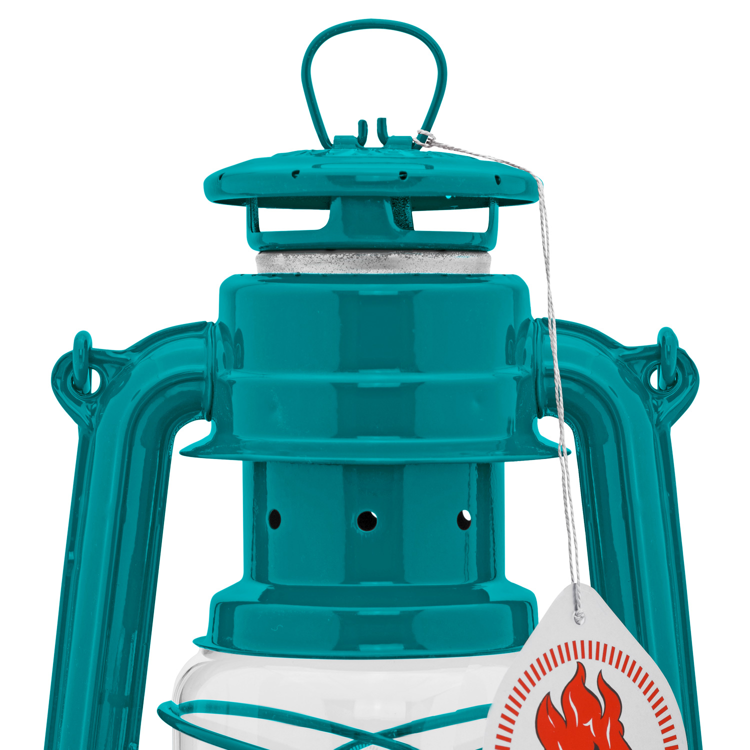 Feuerhand Sturmlaterne Baby Special 276 Teal Blue