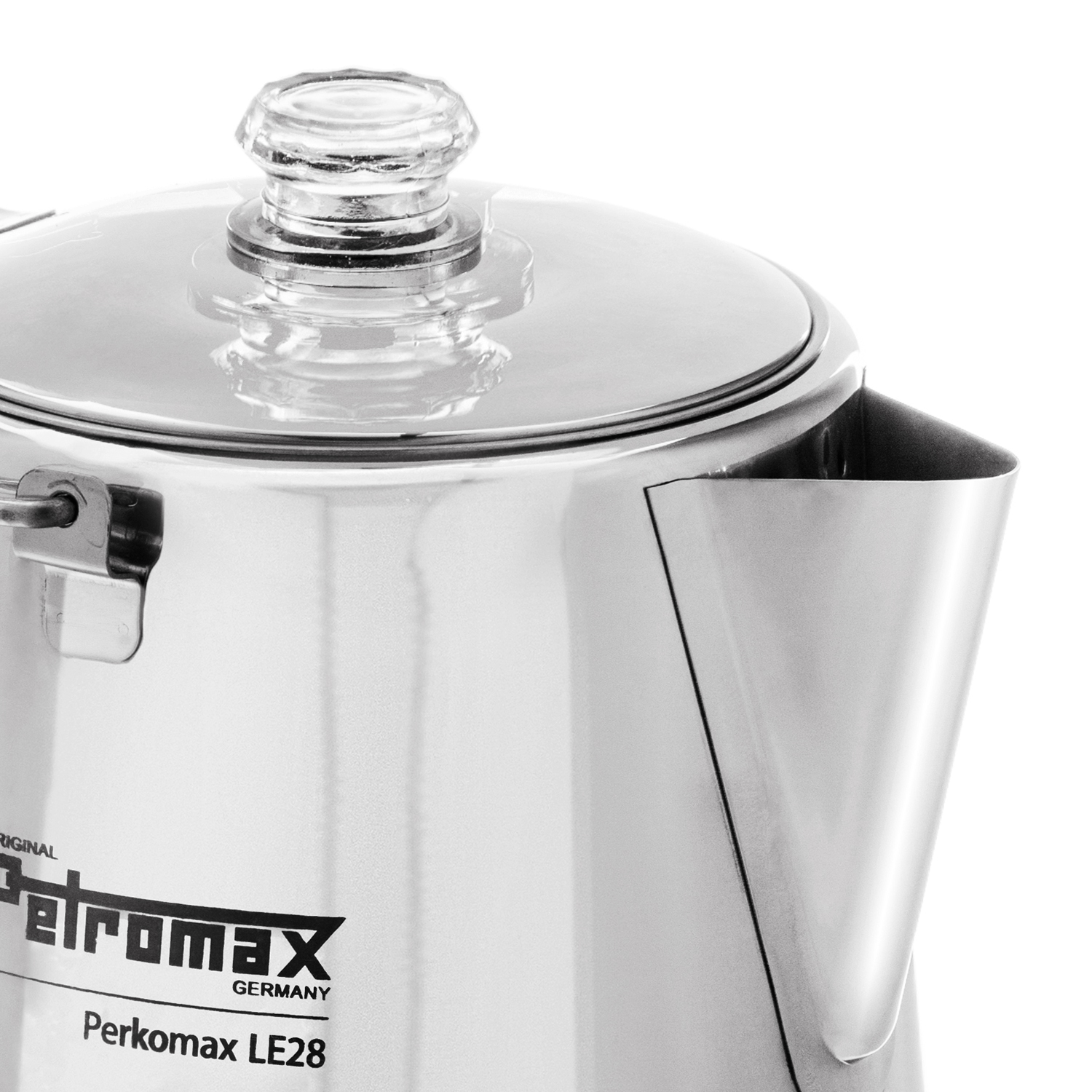 Petromax Perkolator Perkomax Edelstahl le28