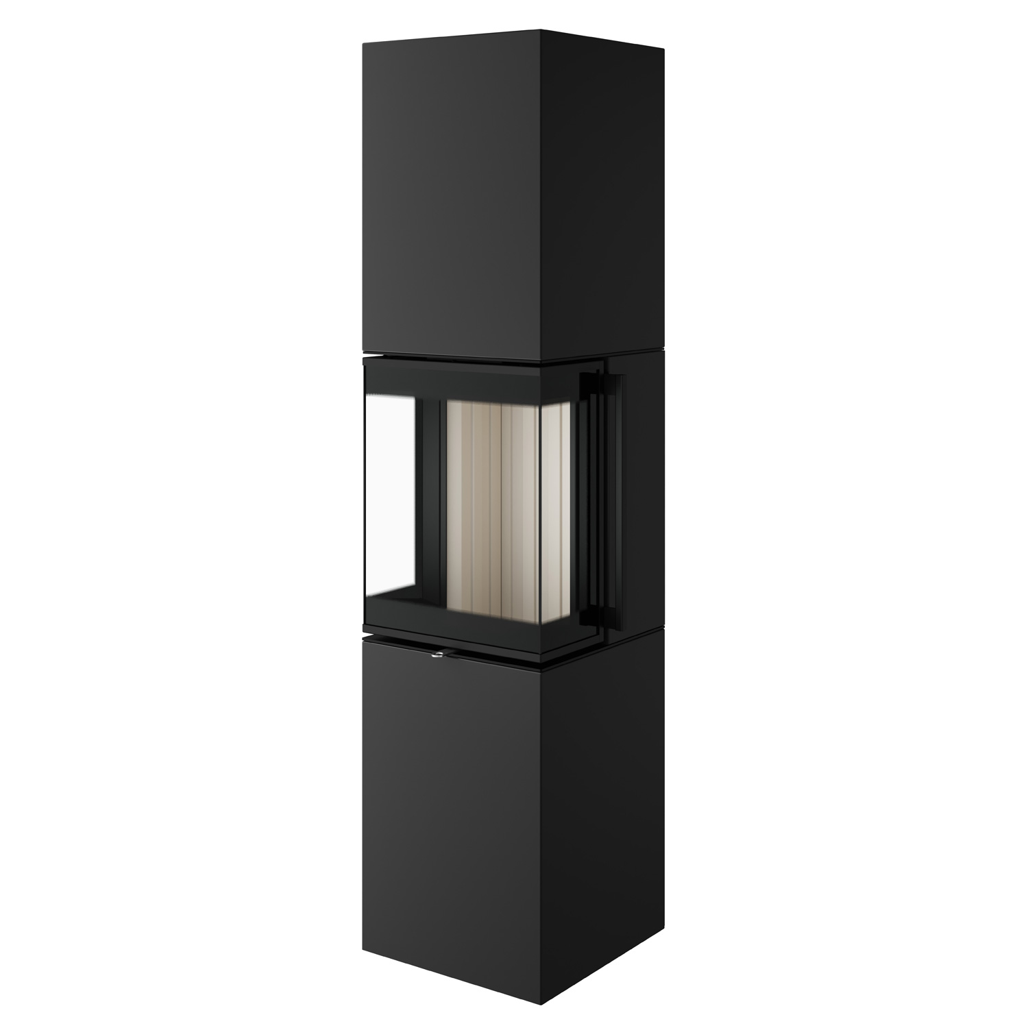 Spartherm Trico L RLU Kaminofen Nero