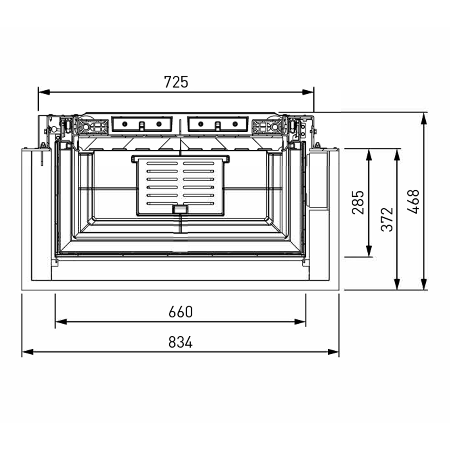 Spartherm Lean 3RL-70h RLU Kamineinsatz