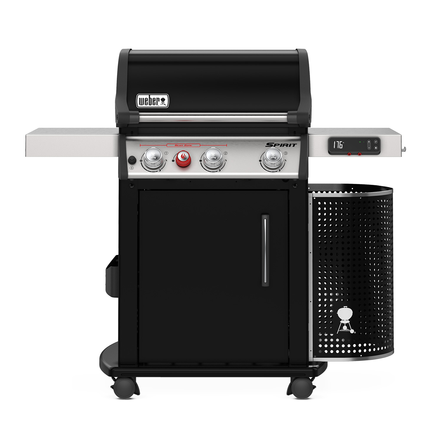 Weber Spirit EPX-325S GBS Smart Gas-Grillstation Schwarz