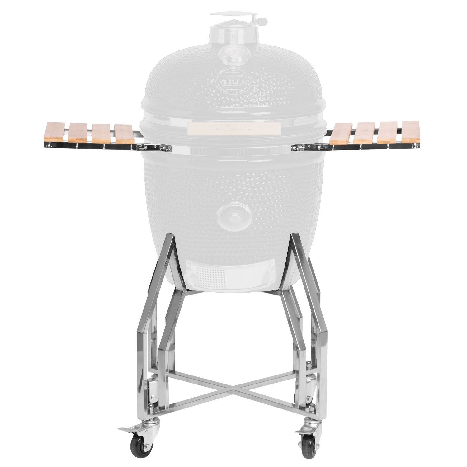 Yakiniku Gestell mit Seitentischen für Keramik Grill Kamado L