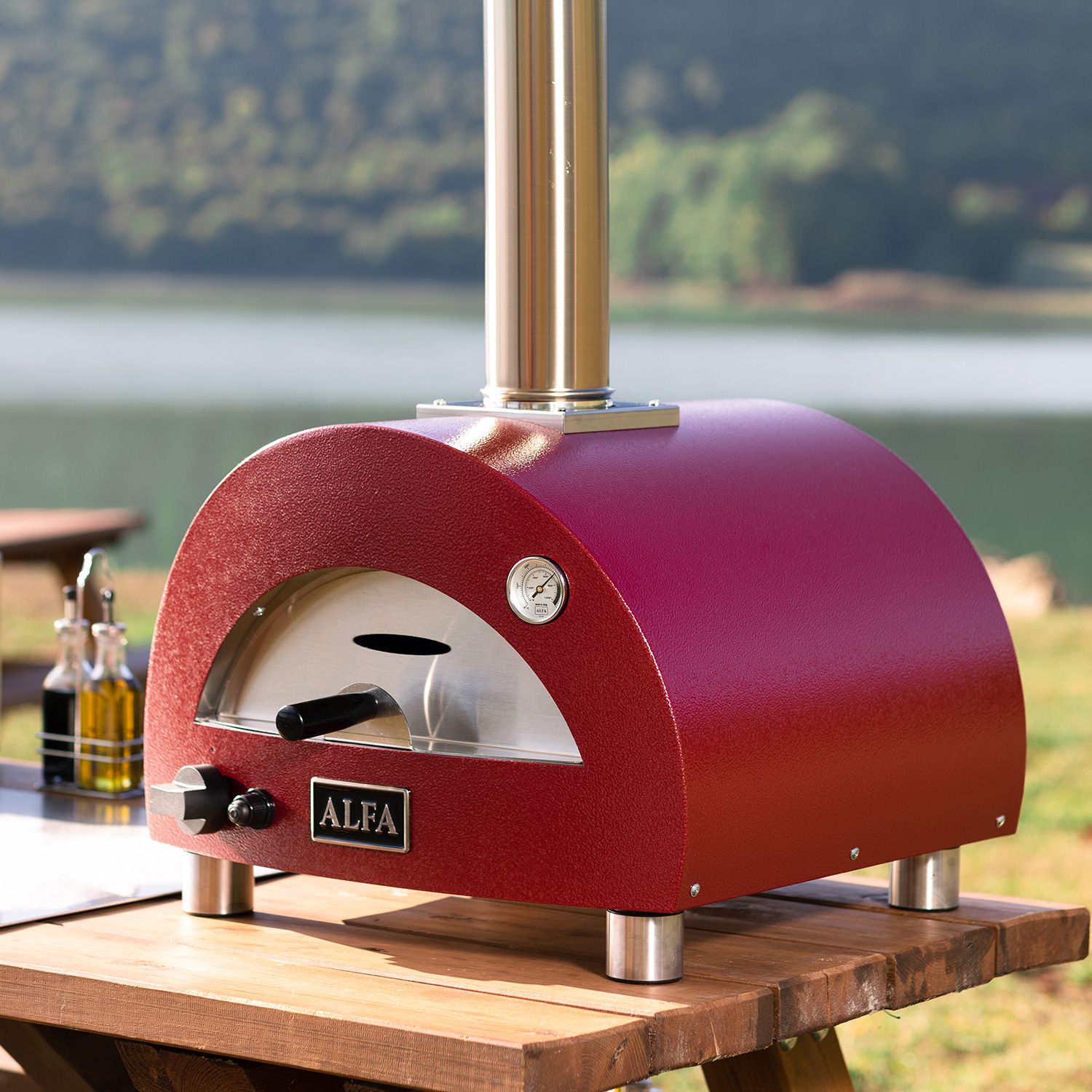 Alfa Moderno Portable Gas-Pizzaofen Antikrot