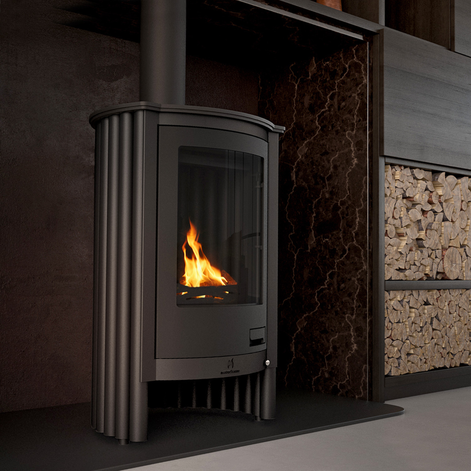 Warmluftofen Masterflamme Piccolo I Black