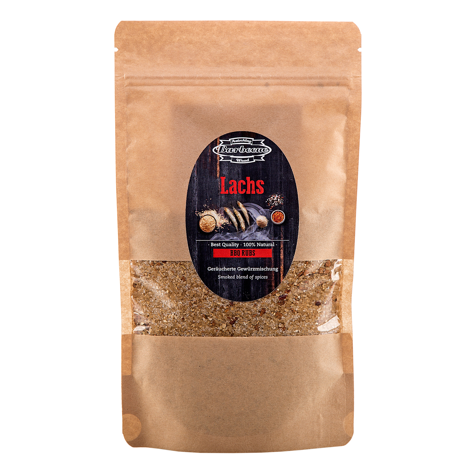 Axtschlag Smoked BBQ Rub Lachs 250 g