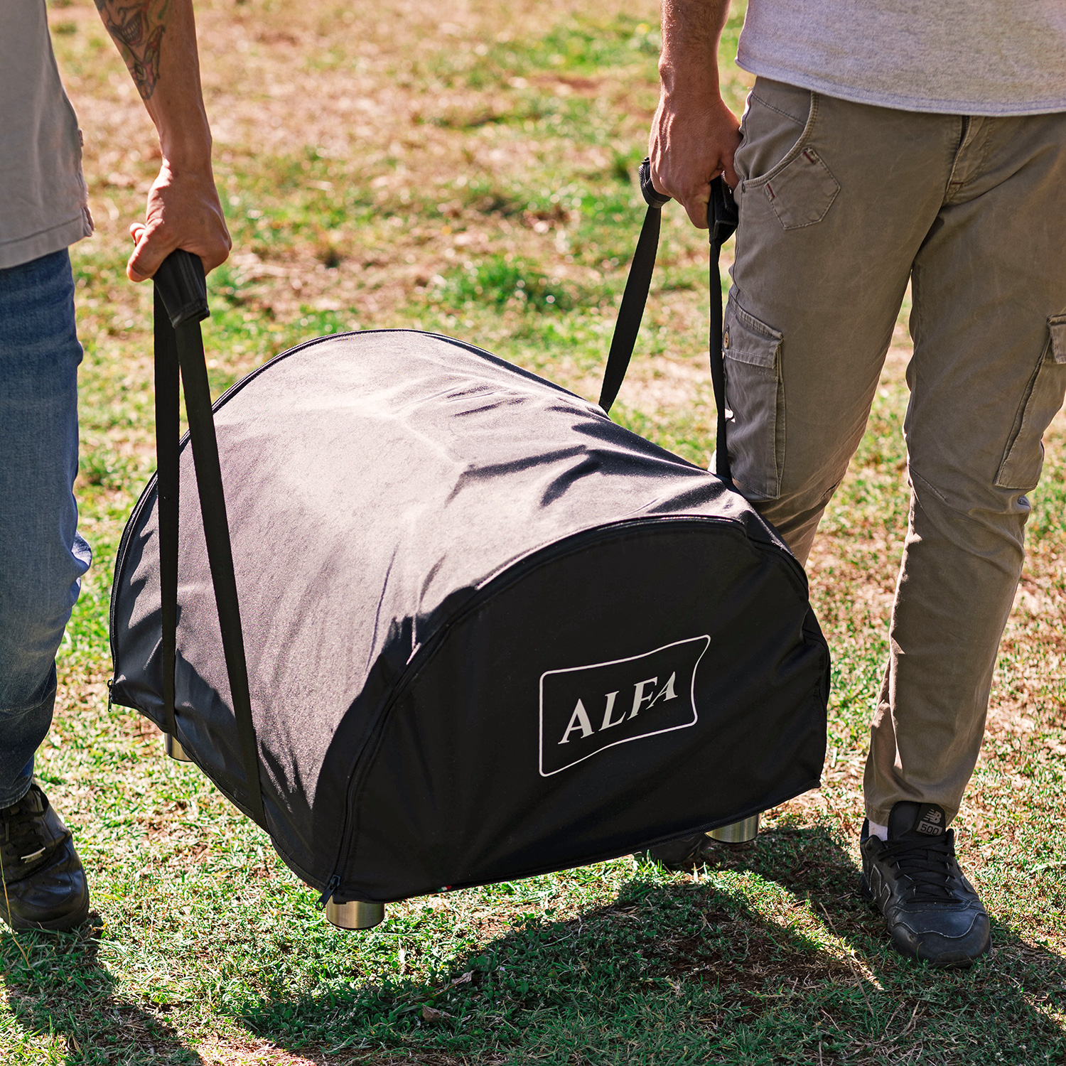 Alfa Abdeckhaube und Tragetasche für Portable