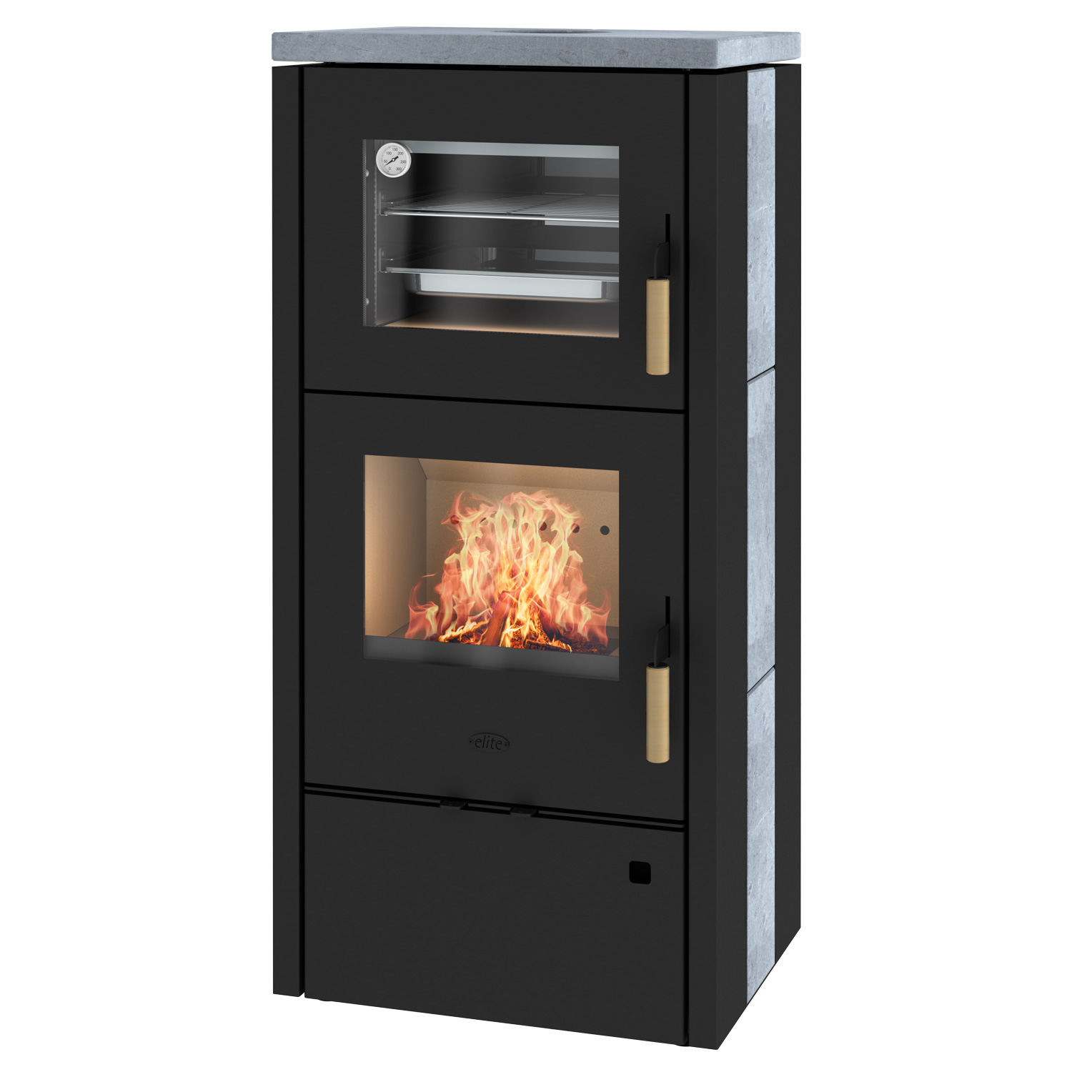 Fireplace Elite Inda Kaminofen Speckstein