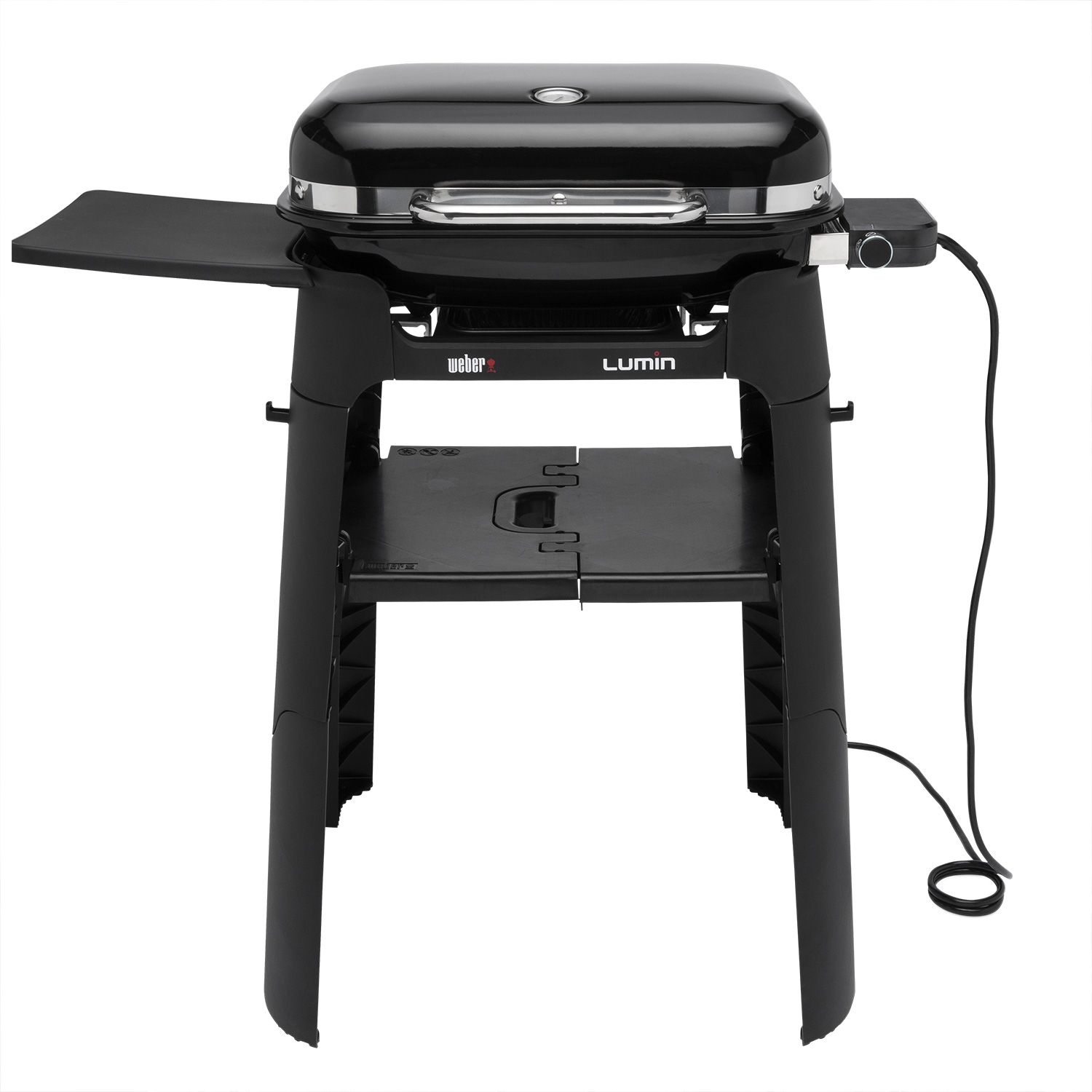 Weber Lumin Stand Elektrogrill Schwarz