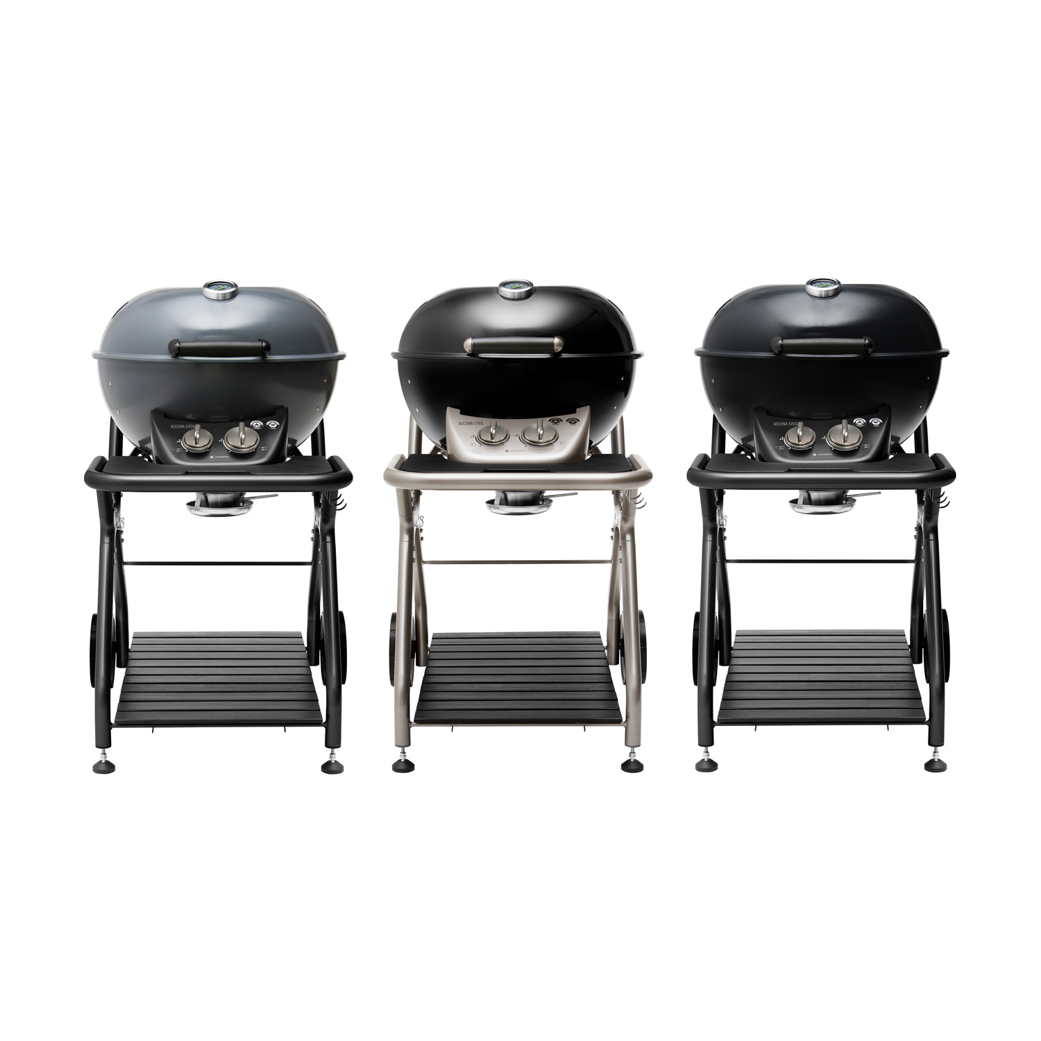 Outdoorchef Ascona 570 G Gas-Kugelgrill Limited Edition All Black