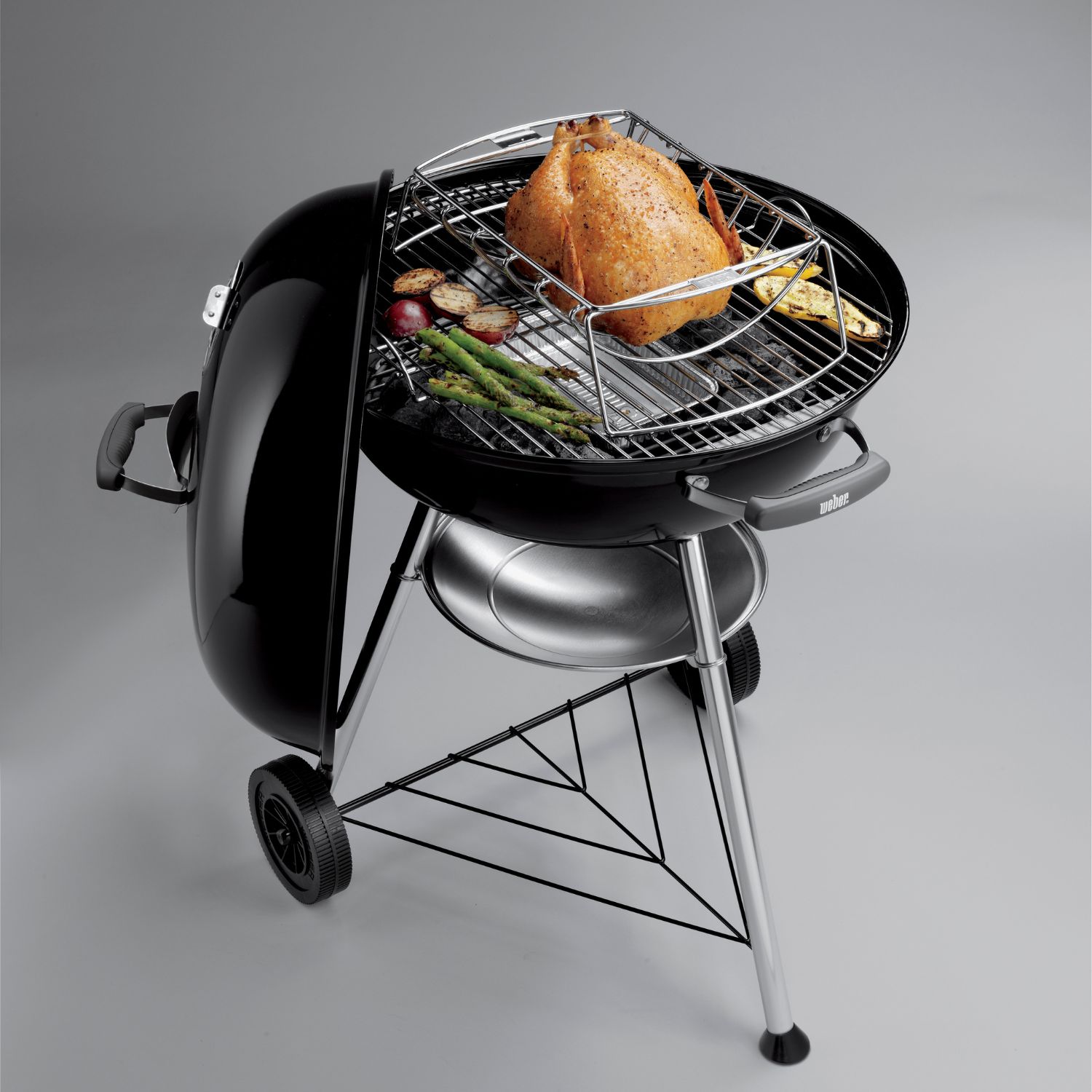 Weber Compact Holzkohlegrill 57 cm Black