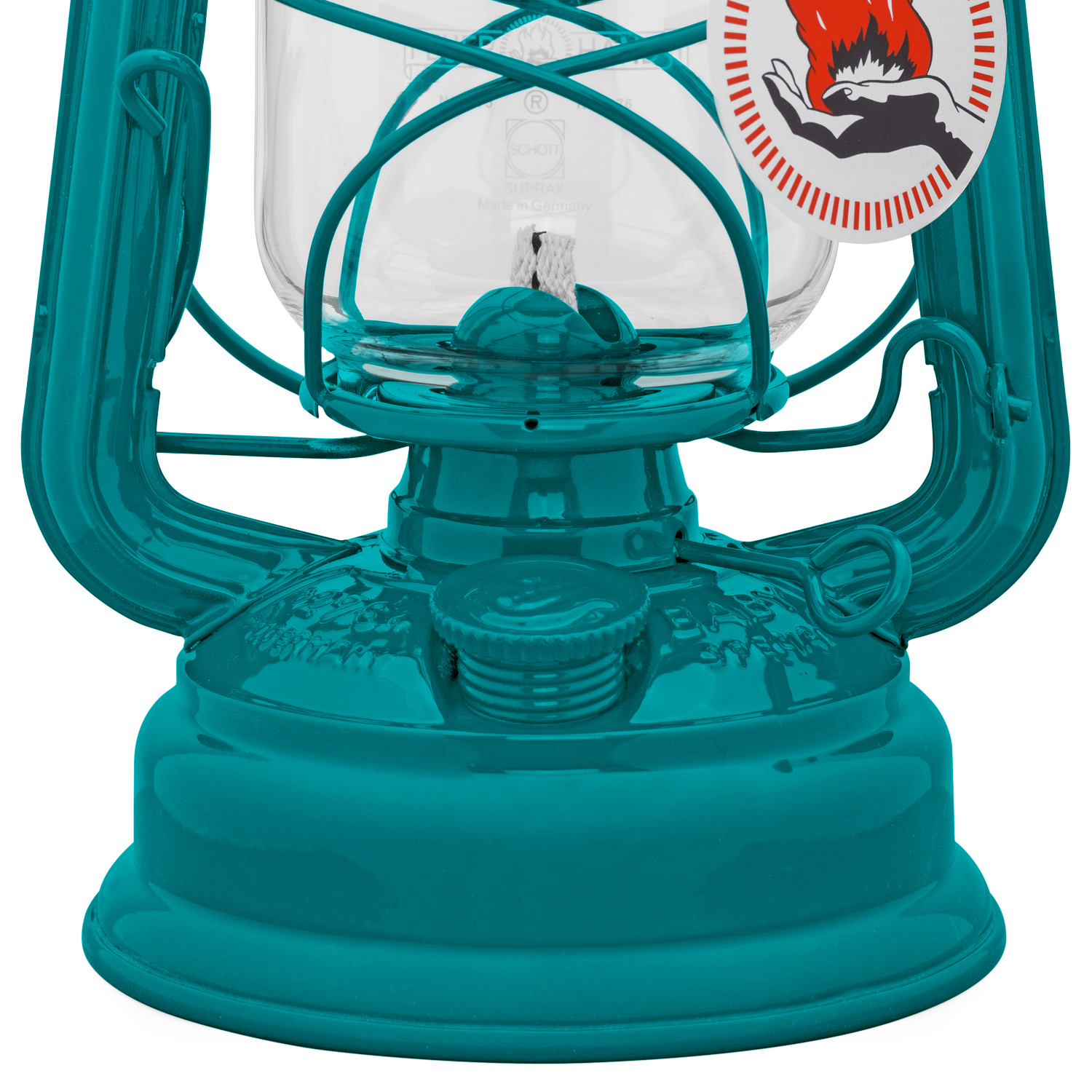 Feuerhand Sturmlaterne Baby Special 276 Teal Blue