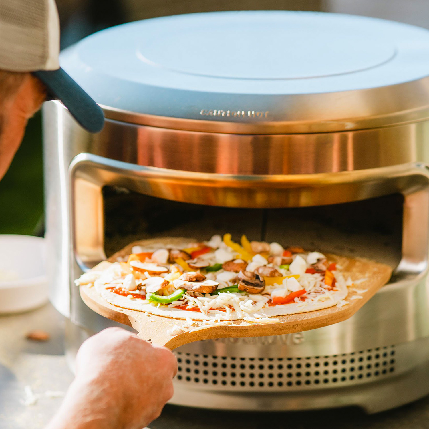 Solo Stove Pi Pizzaofen Edelstahl