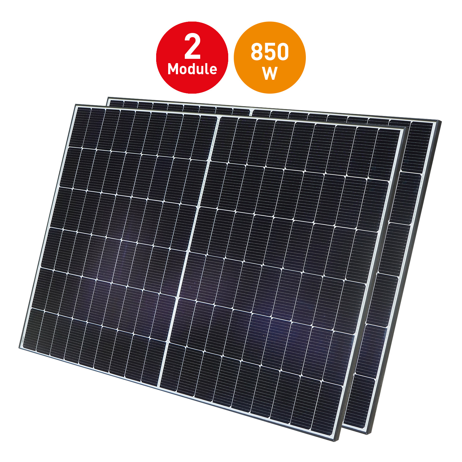 2x Linuo Solar Photovoltaikmodul 425 Watt