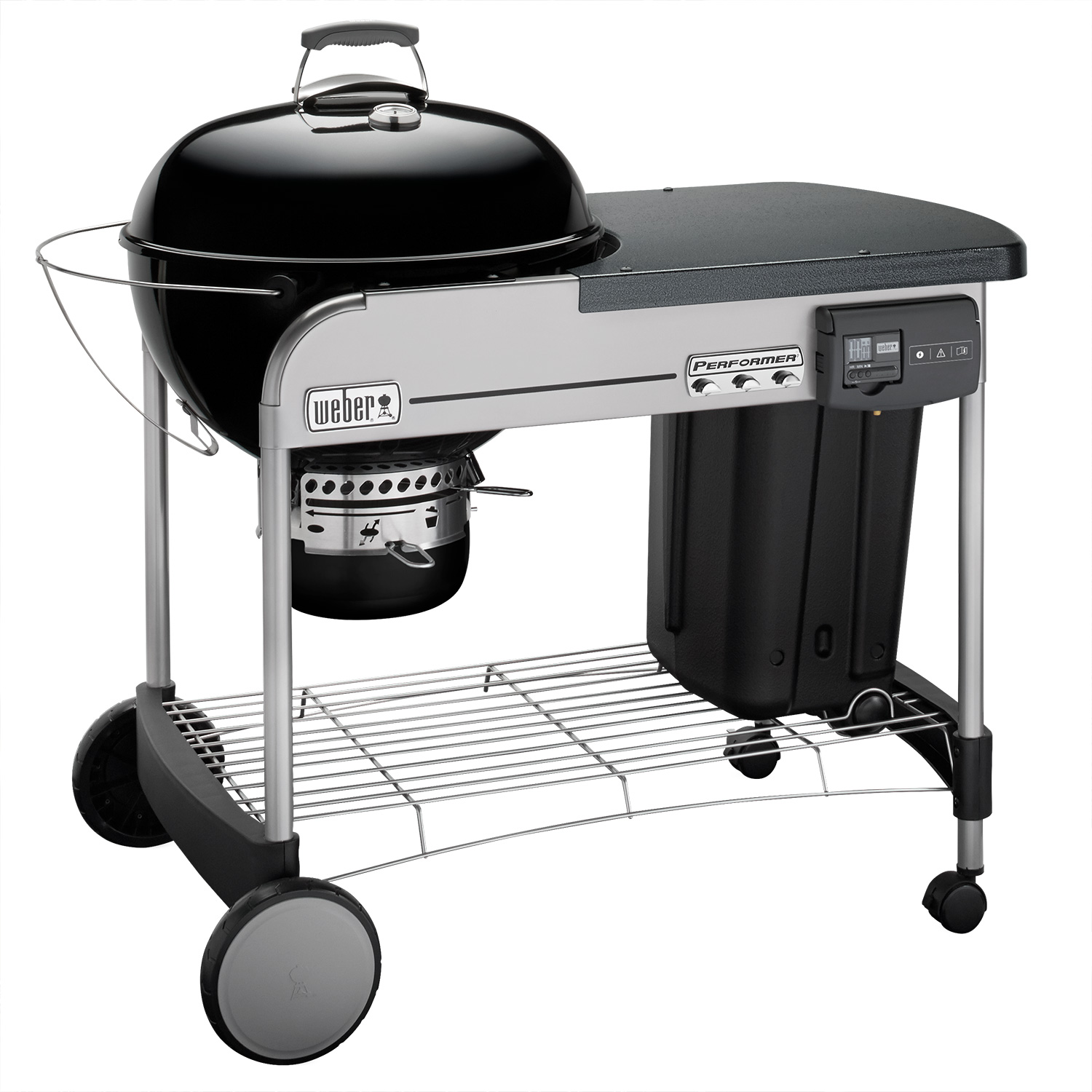 Weber Performer Deluxe GBS Holzkohlegrill 57 cm Black