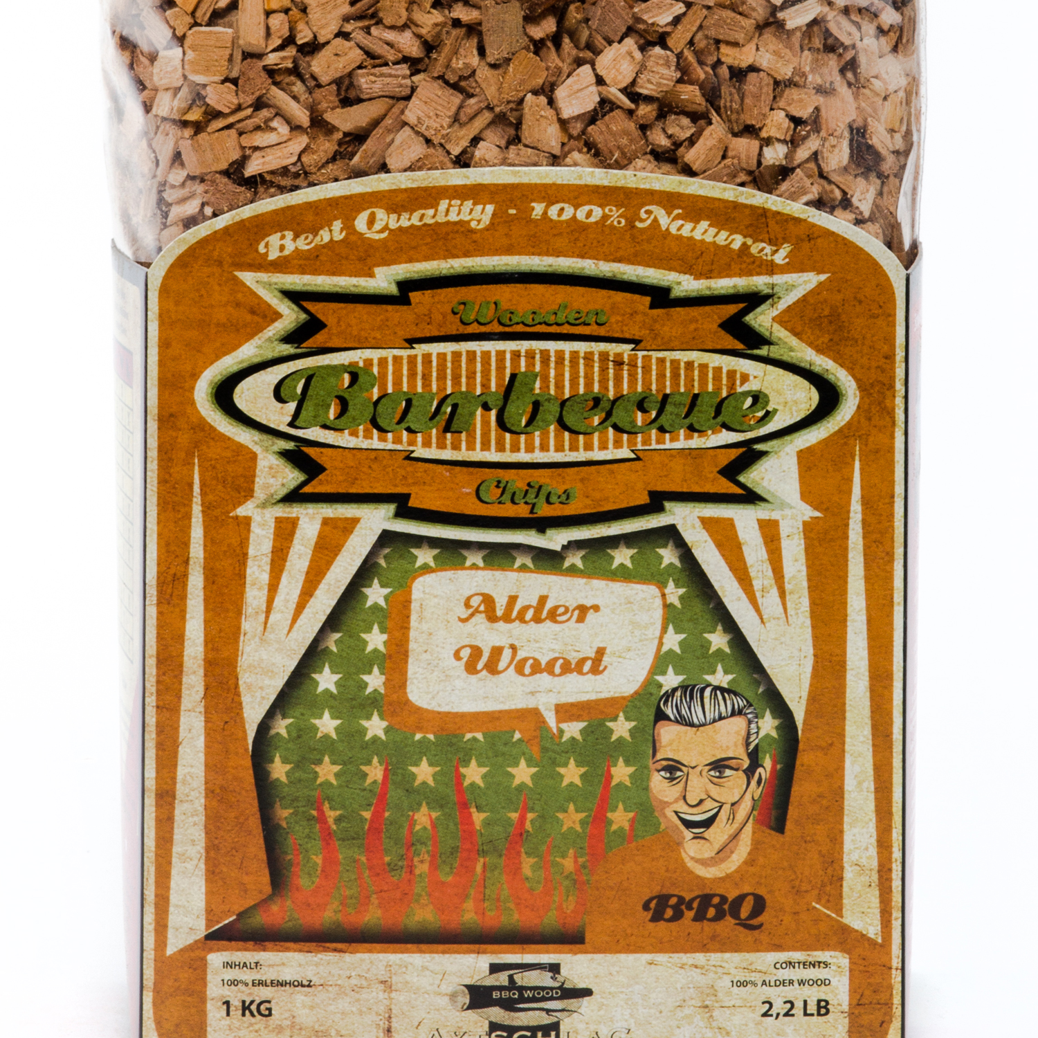 Axtschlag Wood Smoking Chips Erle 1 kg