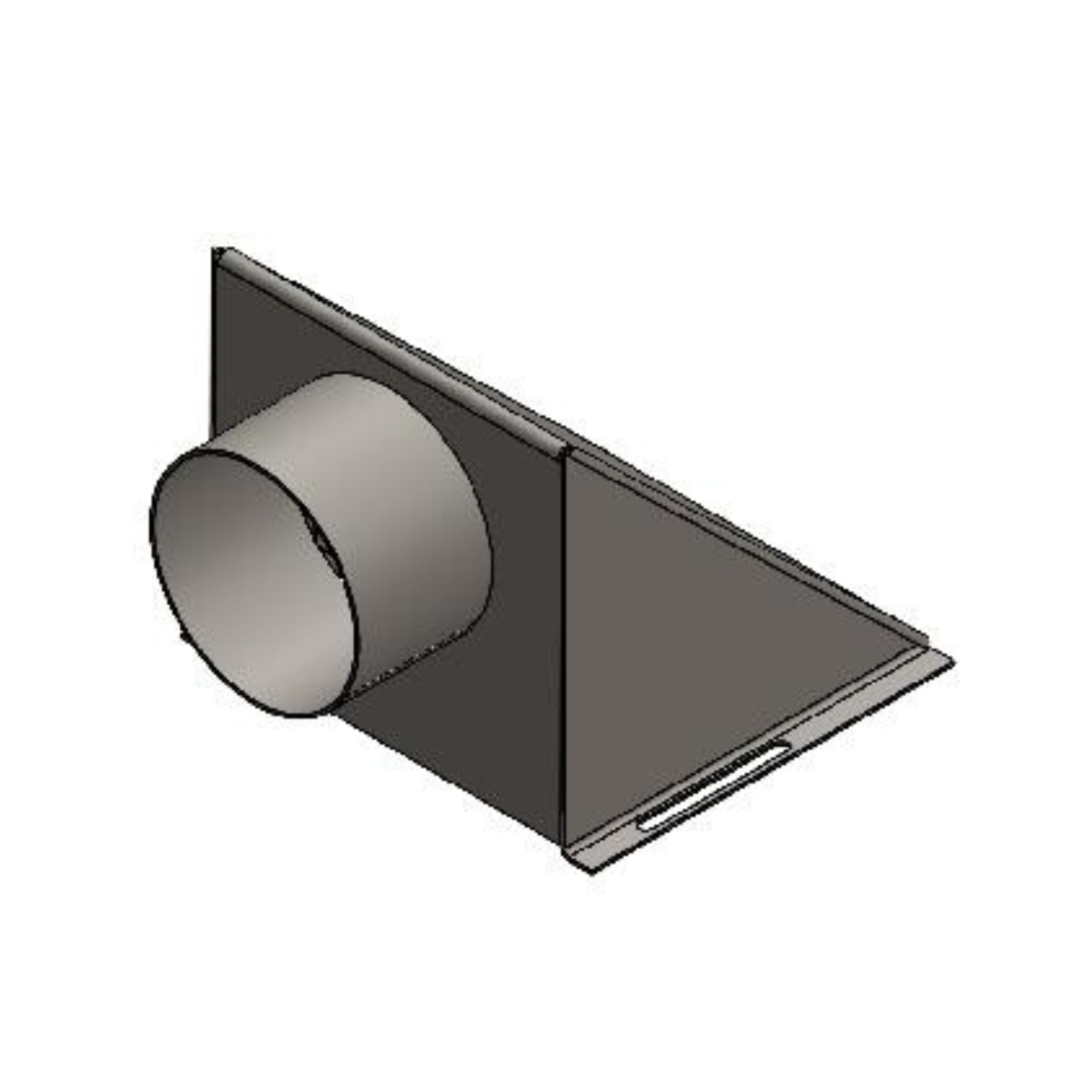 Schmitzker Außenluftanschluss für Cuby Steel, Cuby Grid und Cuby Stripe