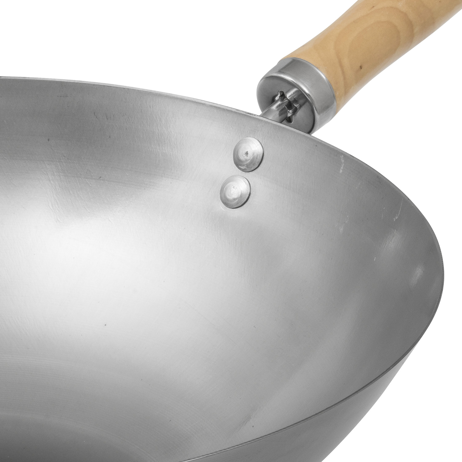 Hot Wok Wokpfanne 35 cm aus Carbonstahl