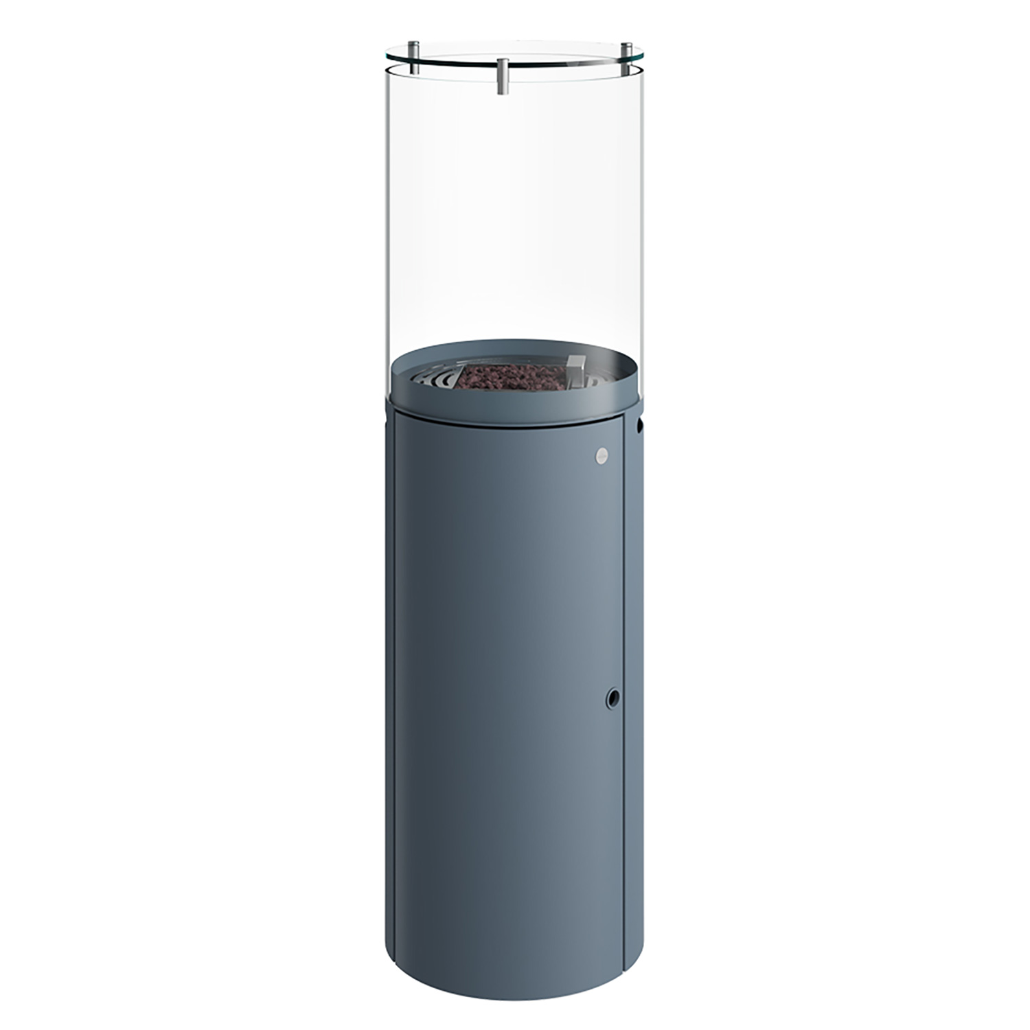 GRDN Fuora R Outdoor-Kamin Anthrazit