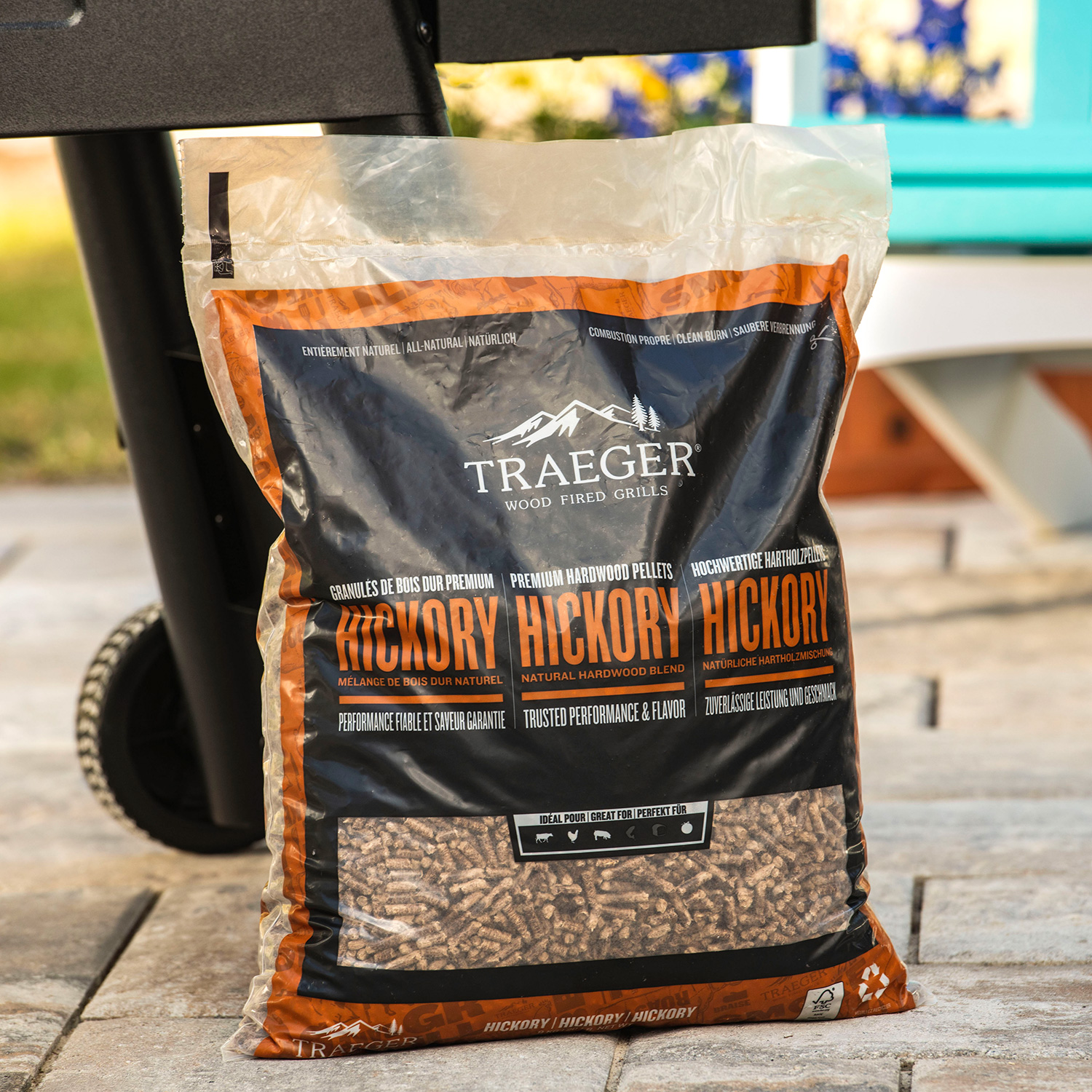 Traeger Hartholzpellets Hickory 9 kg