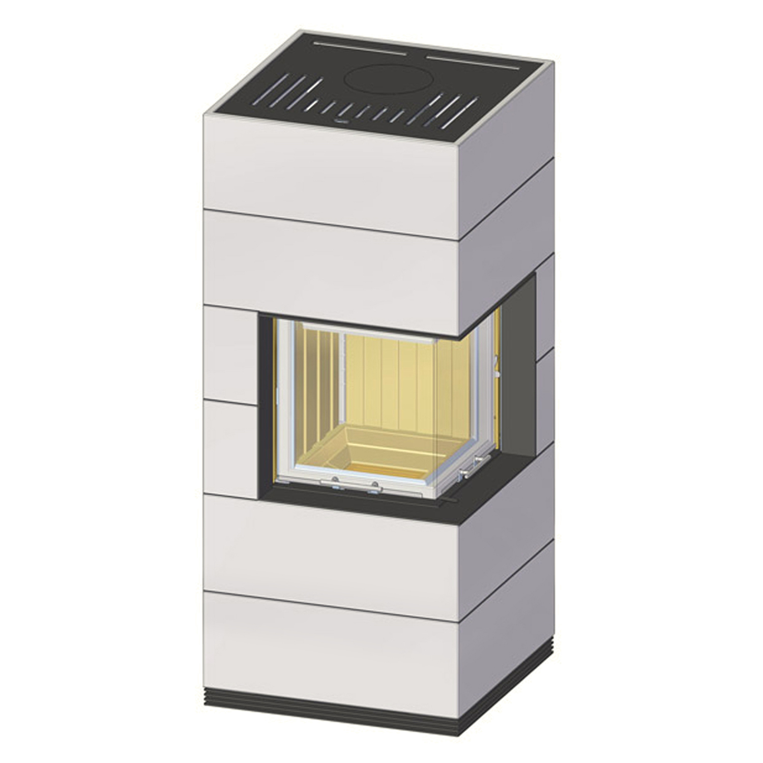 Spartherm Kaminbausatz SIM 2/2/Mini 2LRh-4S Natur