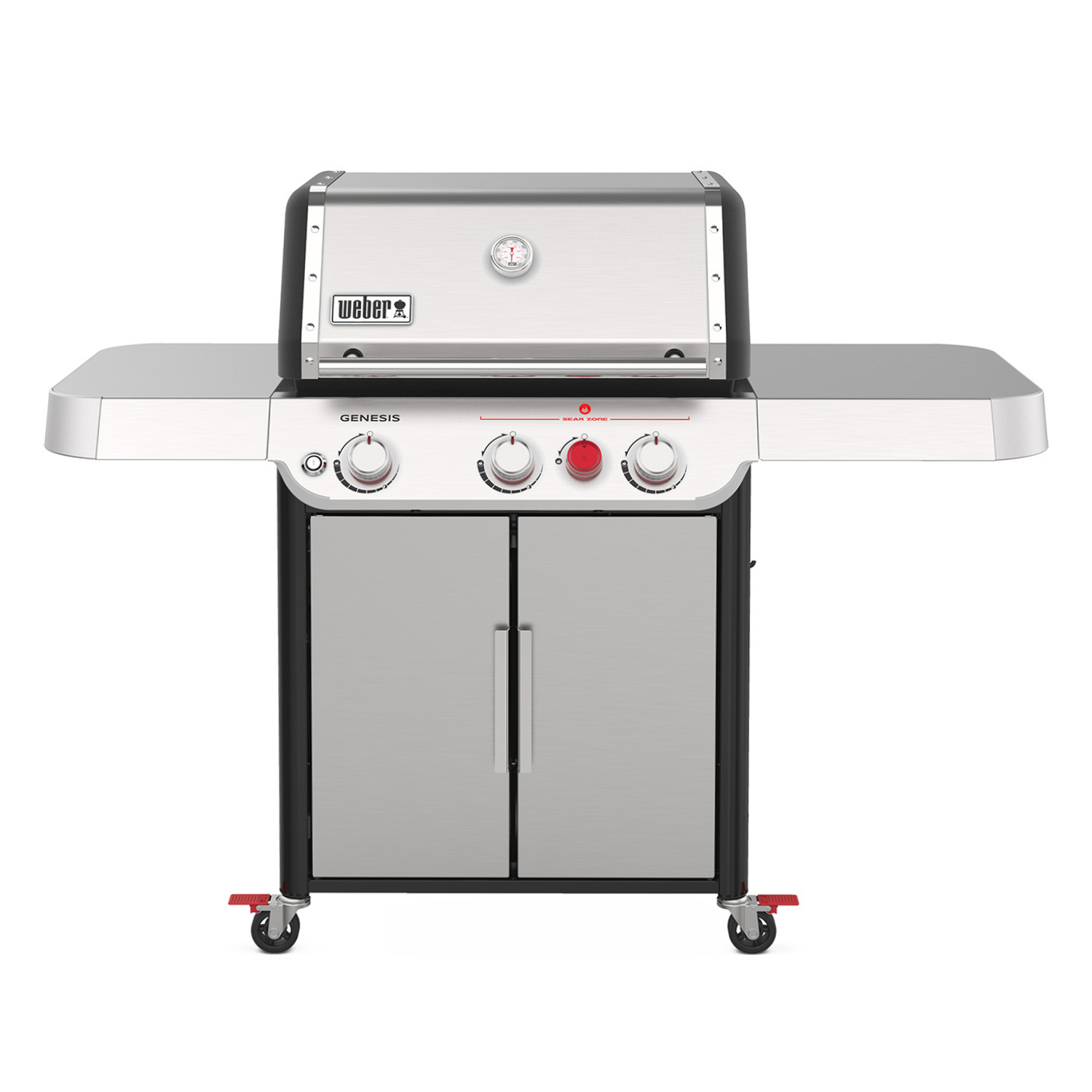 Weber Genesis S-325S Gas-Grillstation Edelstahl