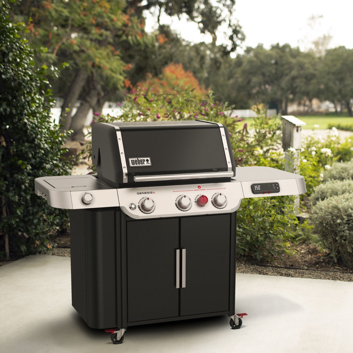 Weber Genesis EX-335 Smart Gas-Grillstation Schwarz