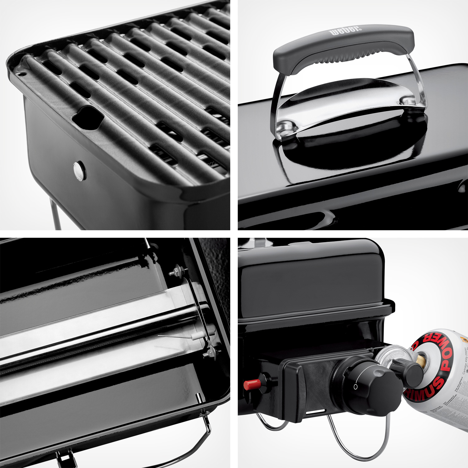 Weber Go-Anywhere Gasgrill Schwarz