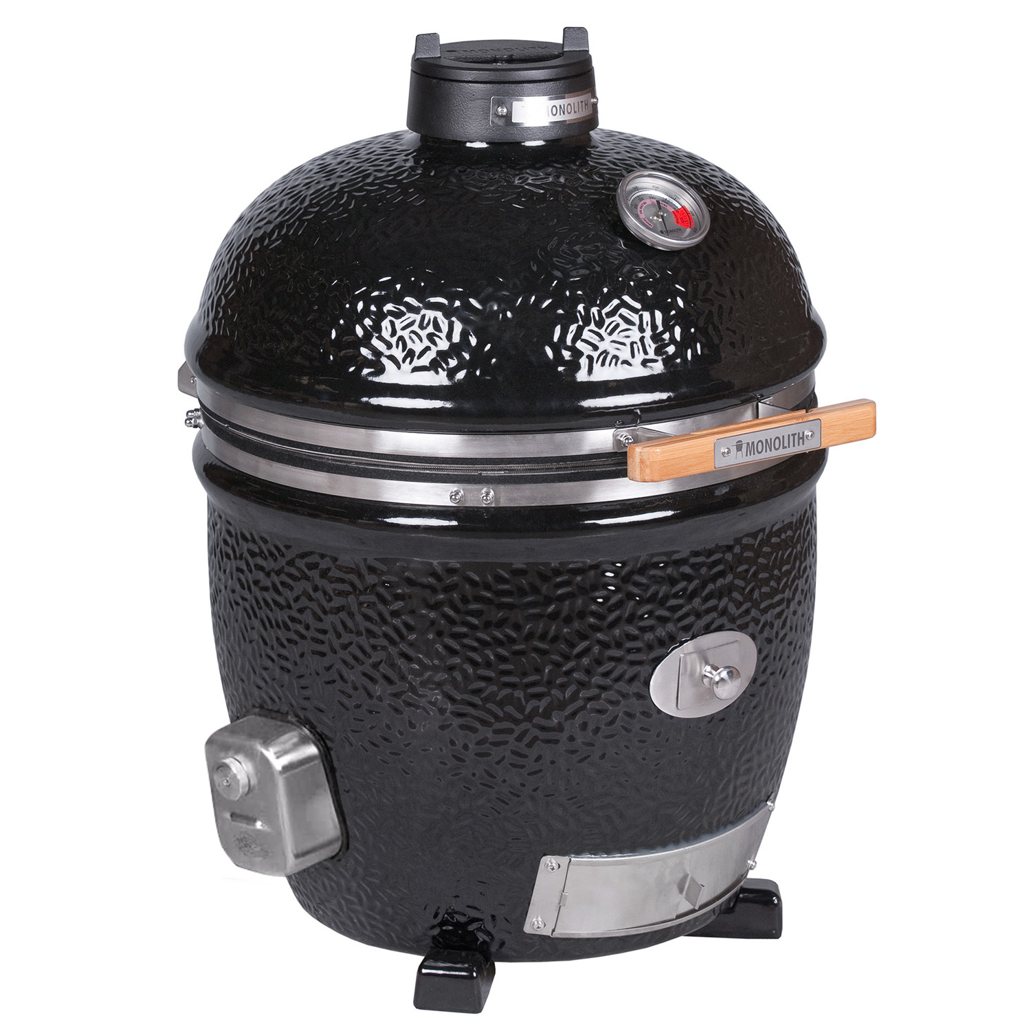 MONOLITH CLASSIC BBQ GURU Keramikgrill PRO-Serie 2.0 Schwarz