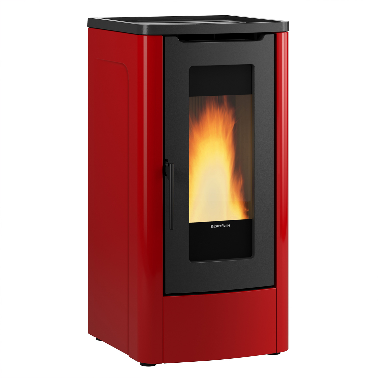 Extraflame Dahiana VFS Pelletofen Stahl Bordeaux