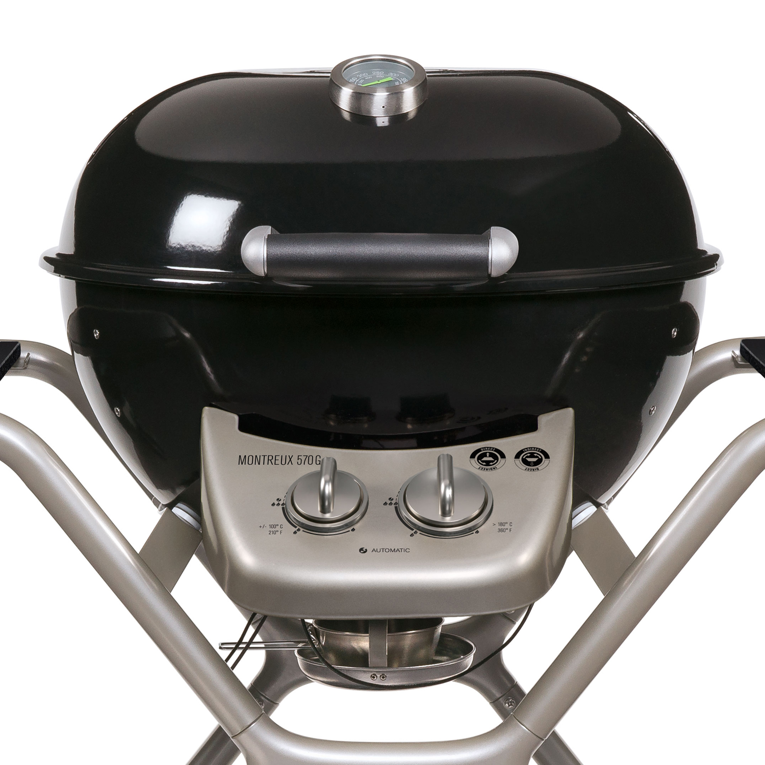 Outdoorchef Montreux 570 G Granit Gas-Kugelgrill inkl. Abdeckhaube