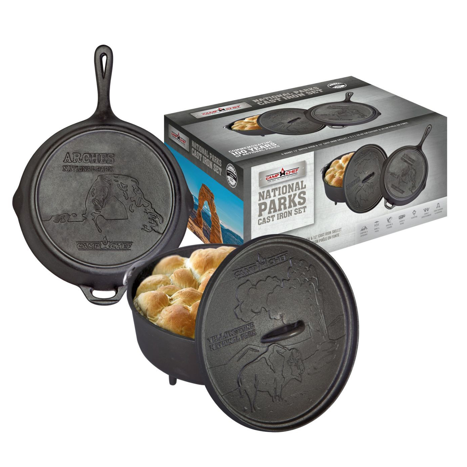 Camp Chef National Park Set 12"