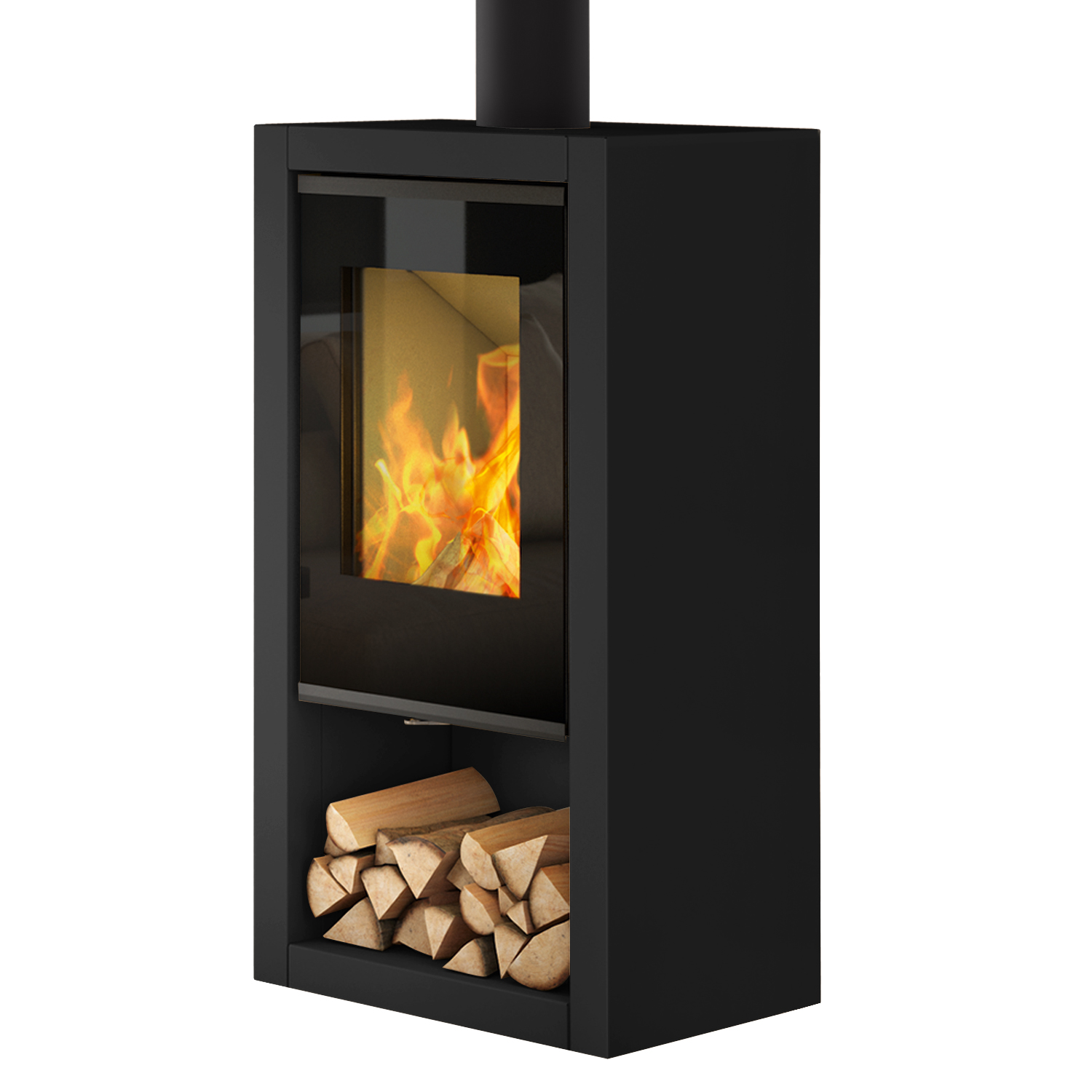 Spartherm Ambiente a7 Kaminofen Nero