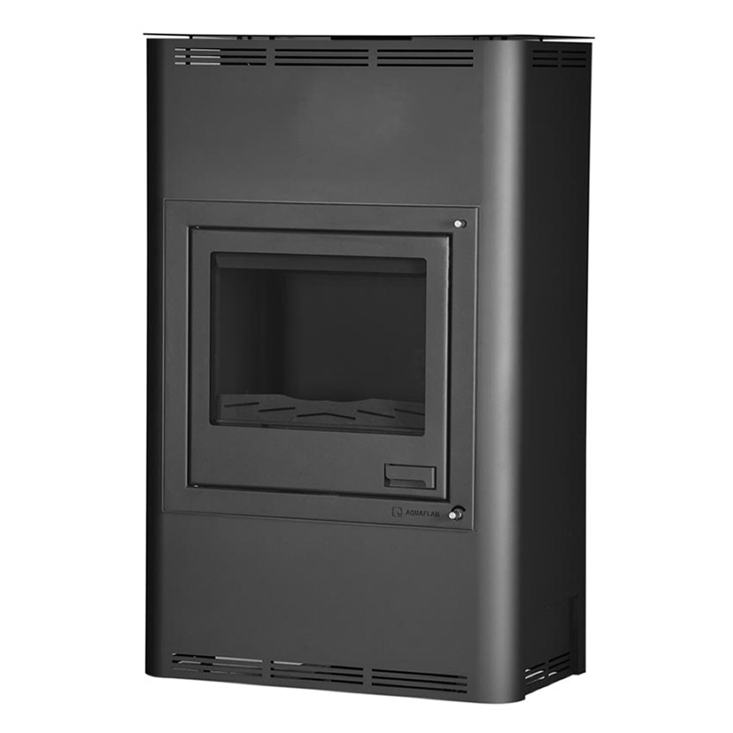 Aquaflam 25 Manual Wasserführender Kaminofen Black