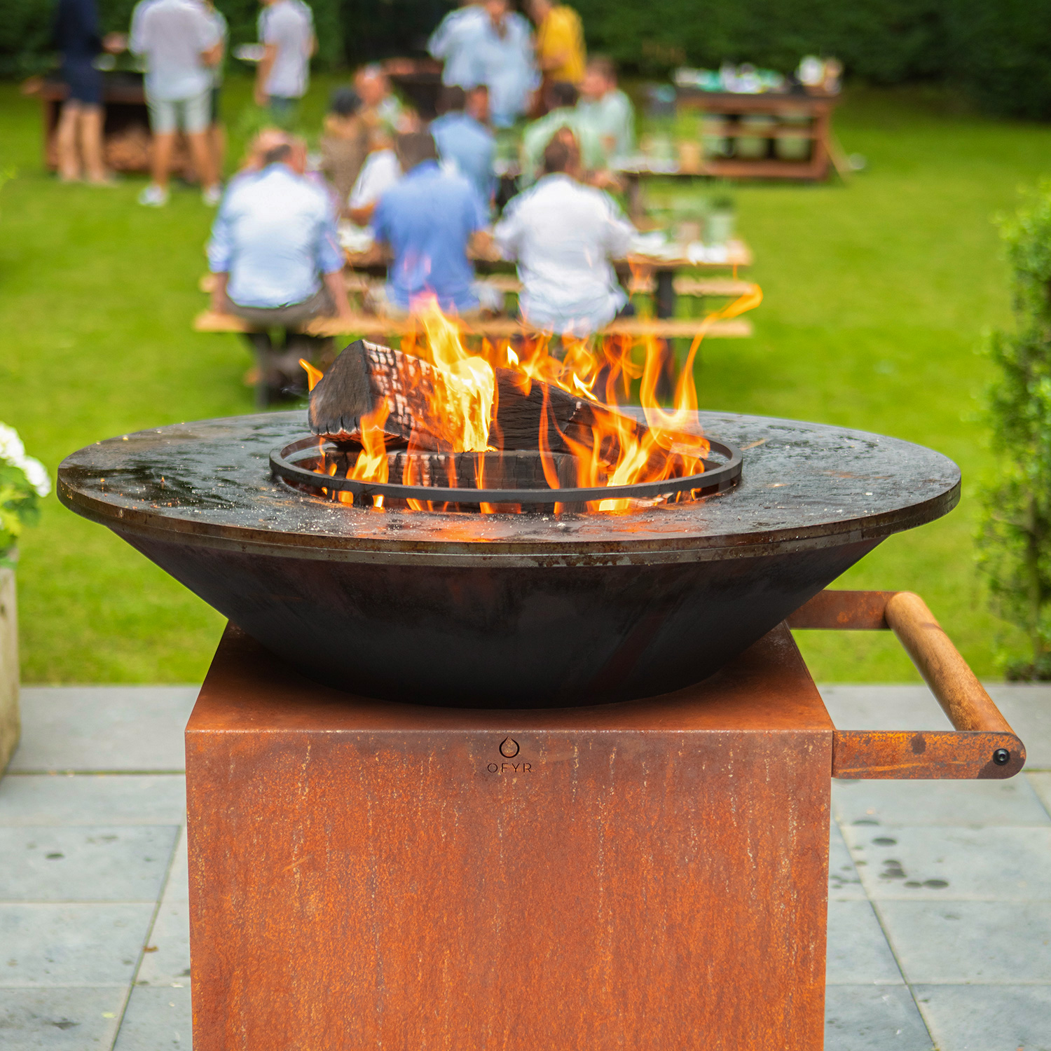 OFYR Foodsaver Stahlring für 100-er Grill & Feuerstelle