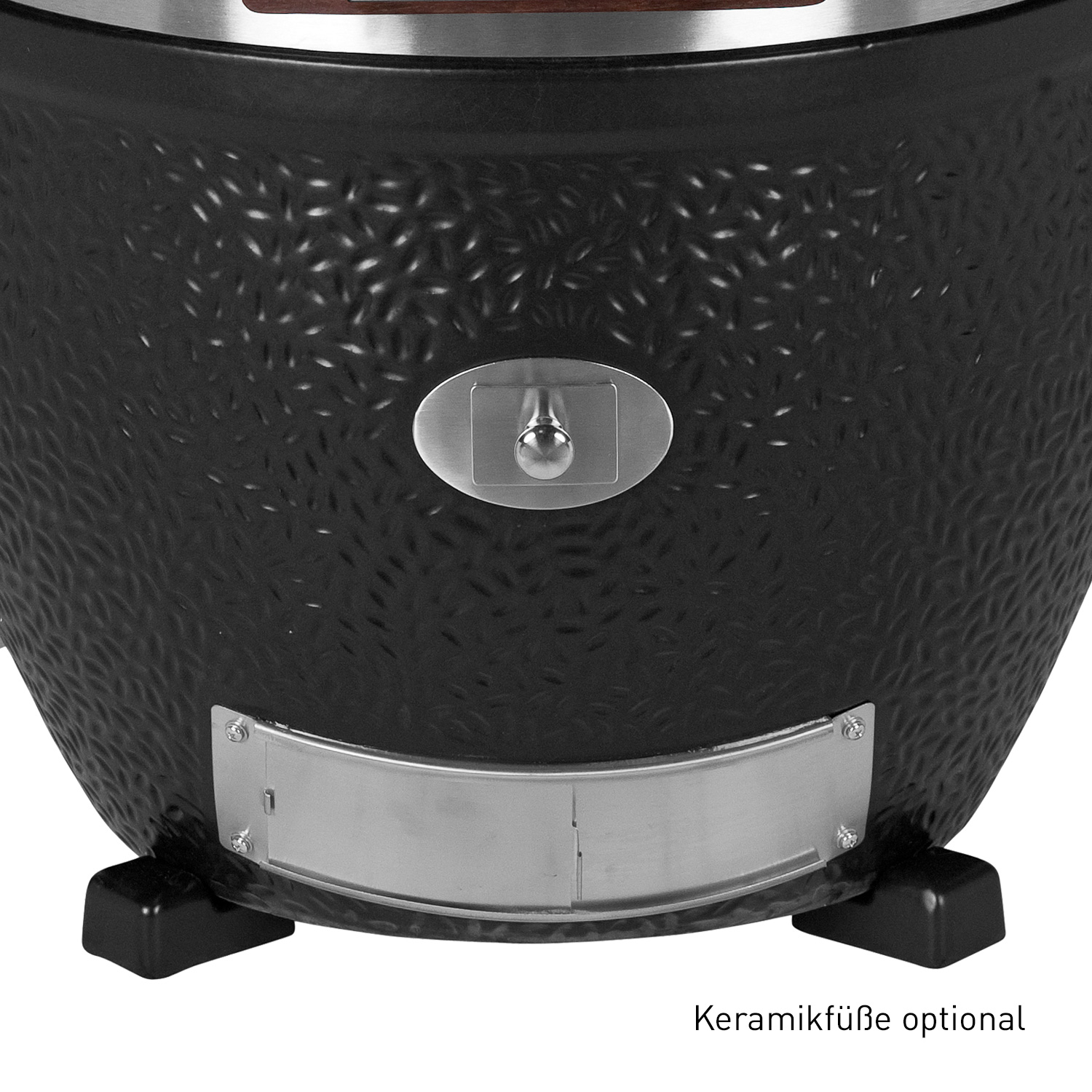 MONOLITH Avantgarde LeCHEF Keramikgrill Schwarz