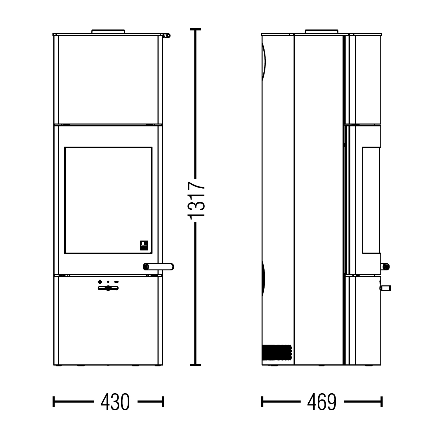 Austroflamm Tower Xtra 2.0 Kaminofen