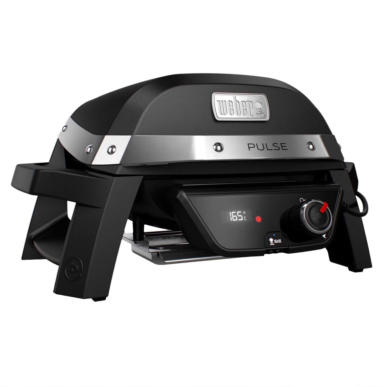 Weber PULSE 1000 Elektro-Tischgrill Schwarz